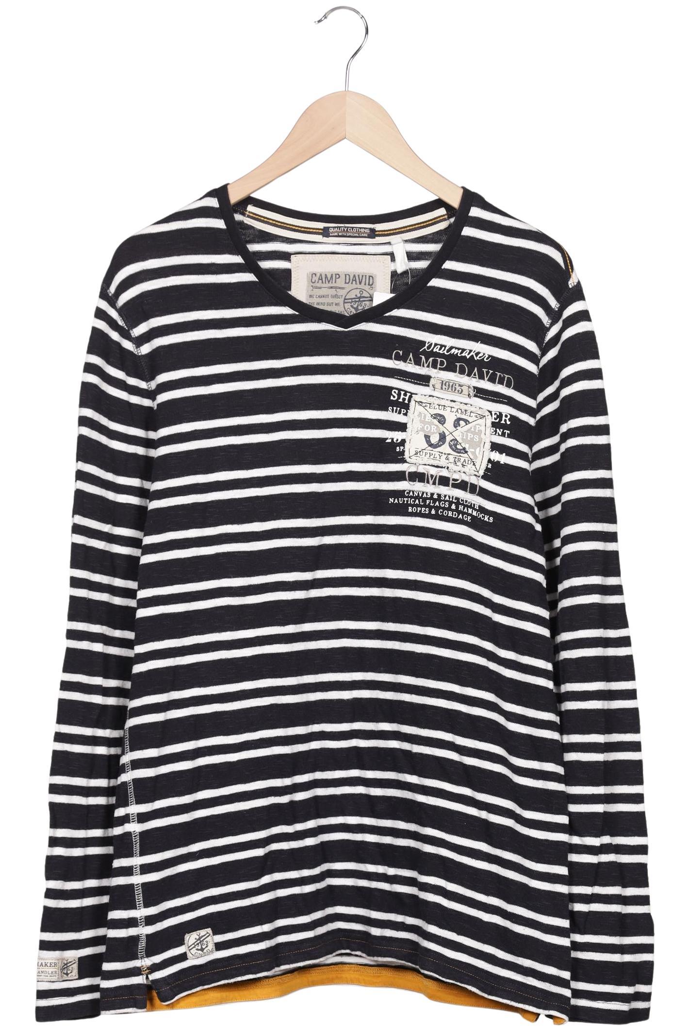 Thumbnail - Camp David Herren Langarmshirt, mehrfarbig, Gr. 52