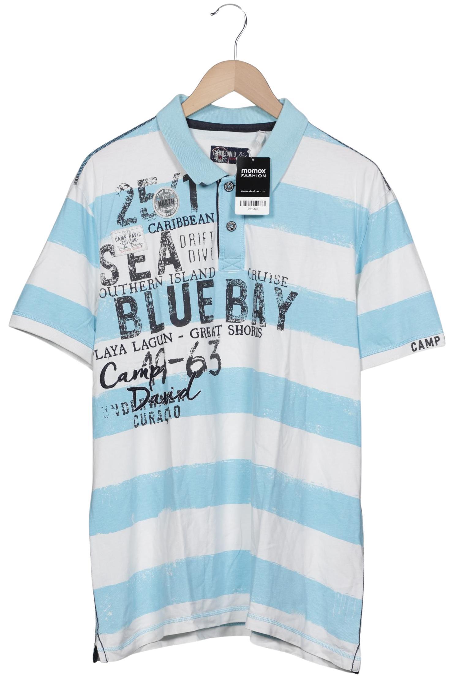 

Camp David Herren Poloshirt, blau, Gr. 56