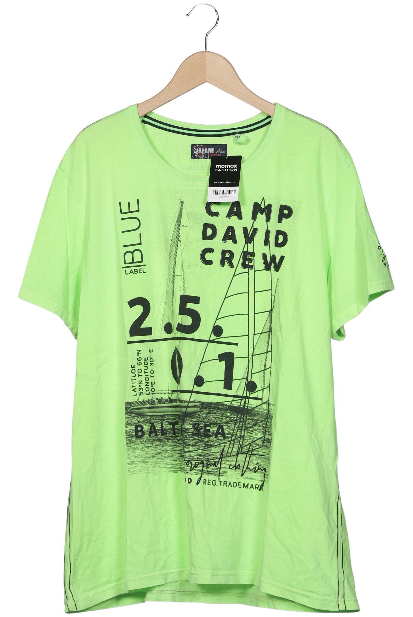 

Camp David Herren T-Shirt, neon, Gr. 56