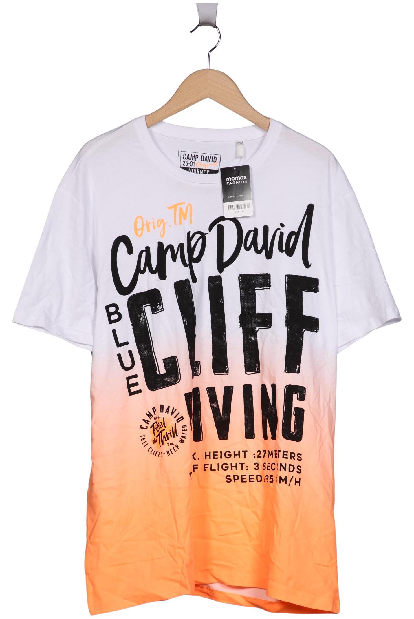 

Camp David Herren T-Shirt, weiß, Gr. 58