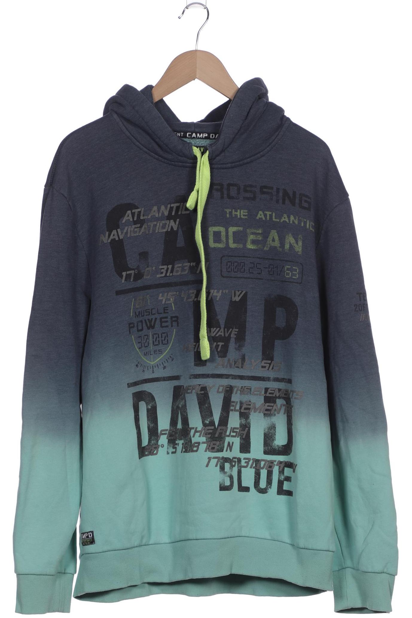 

Camp David Herren Kapuzenpullover, marineblau, Gr. 58