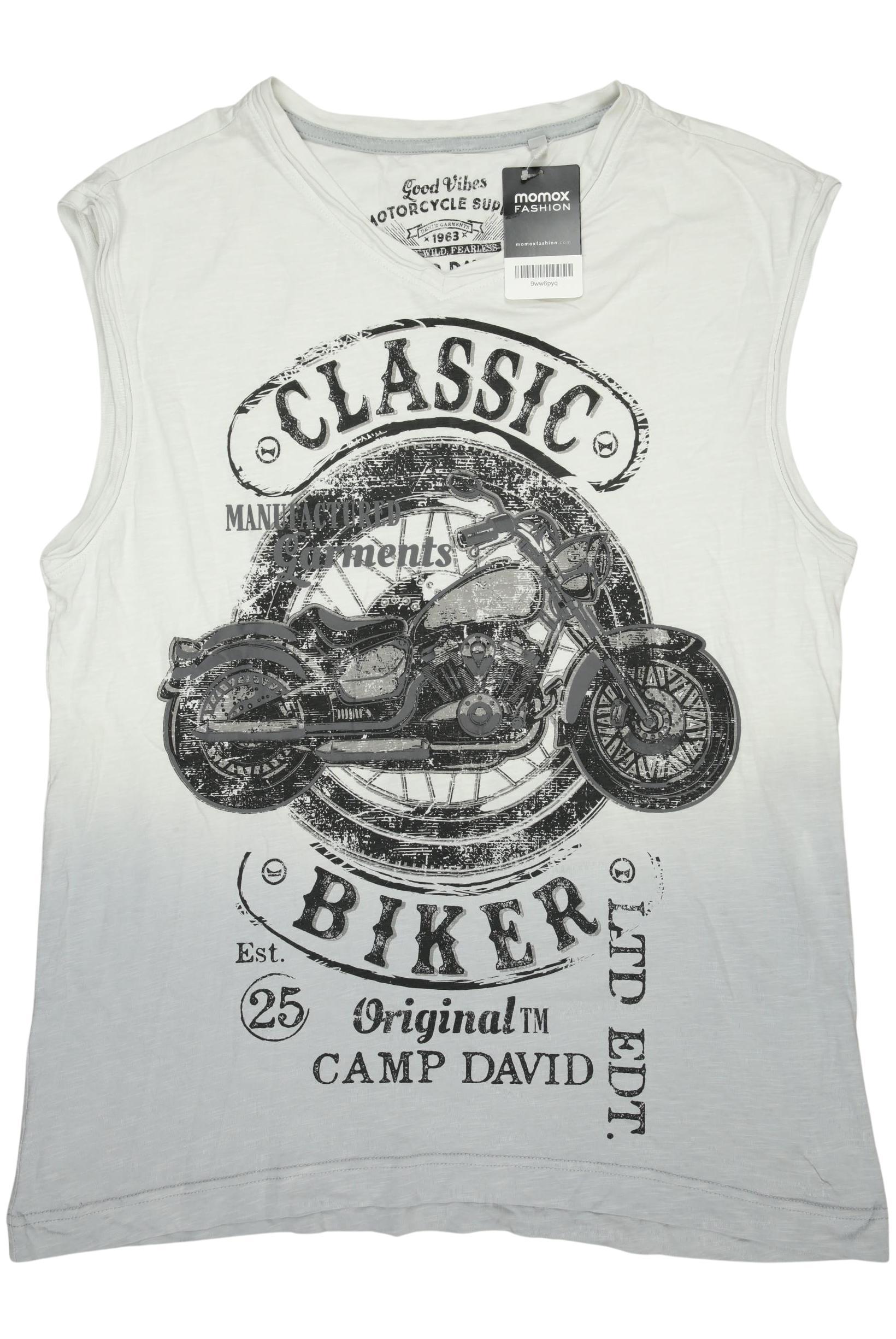 

Camp David Herren T-Shirt, grau, Gr. 52