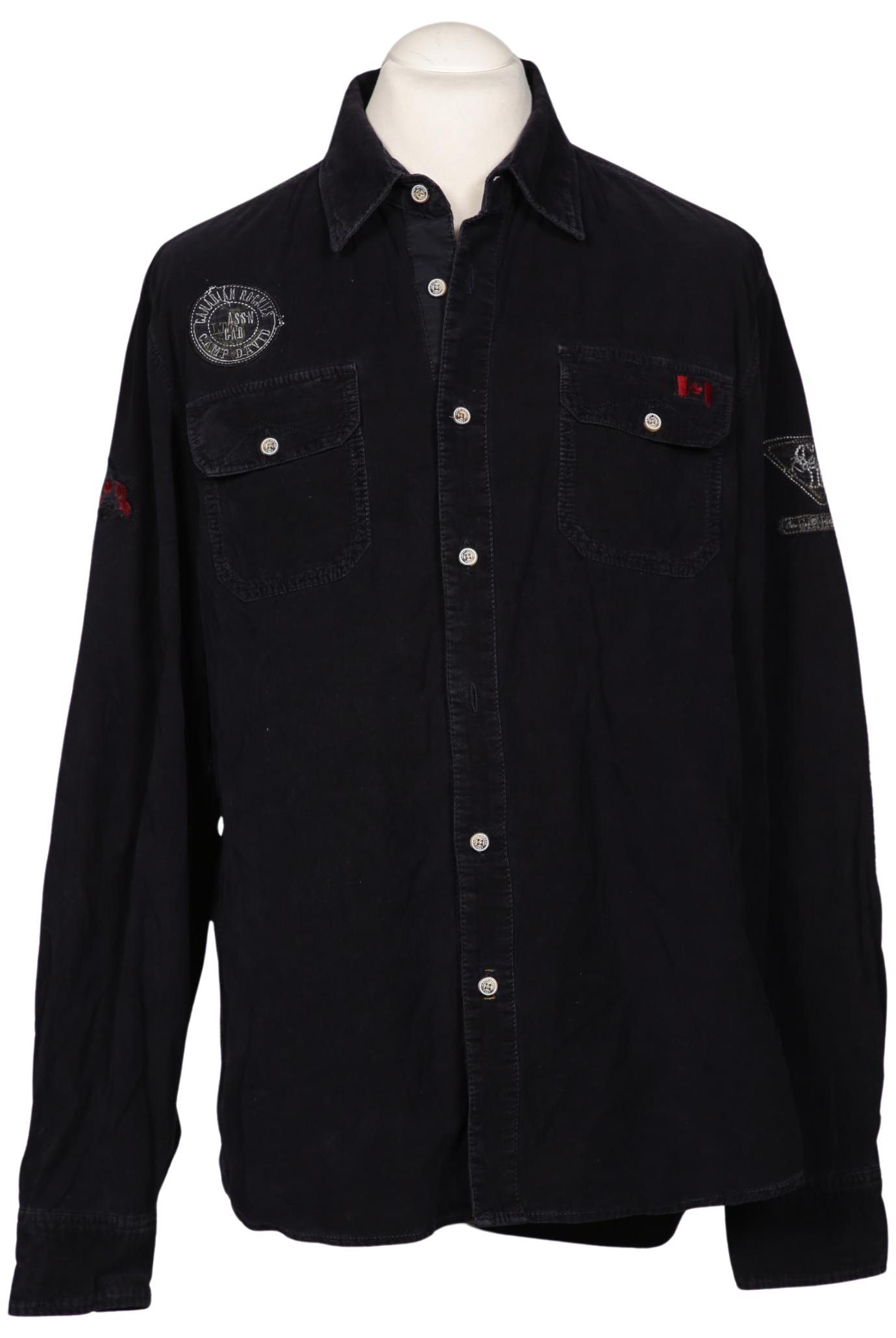 

Camp David Herren Hemd, marineblau, Gr. 52