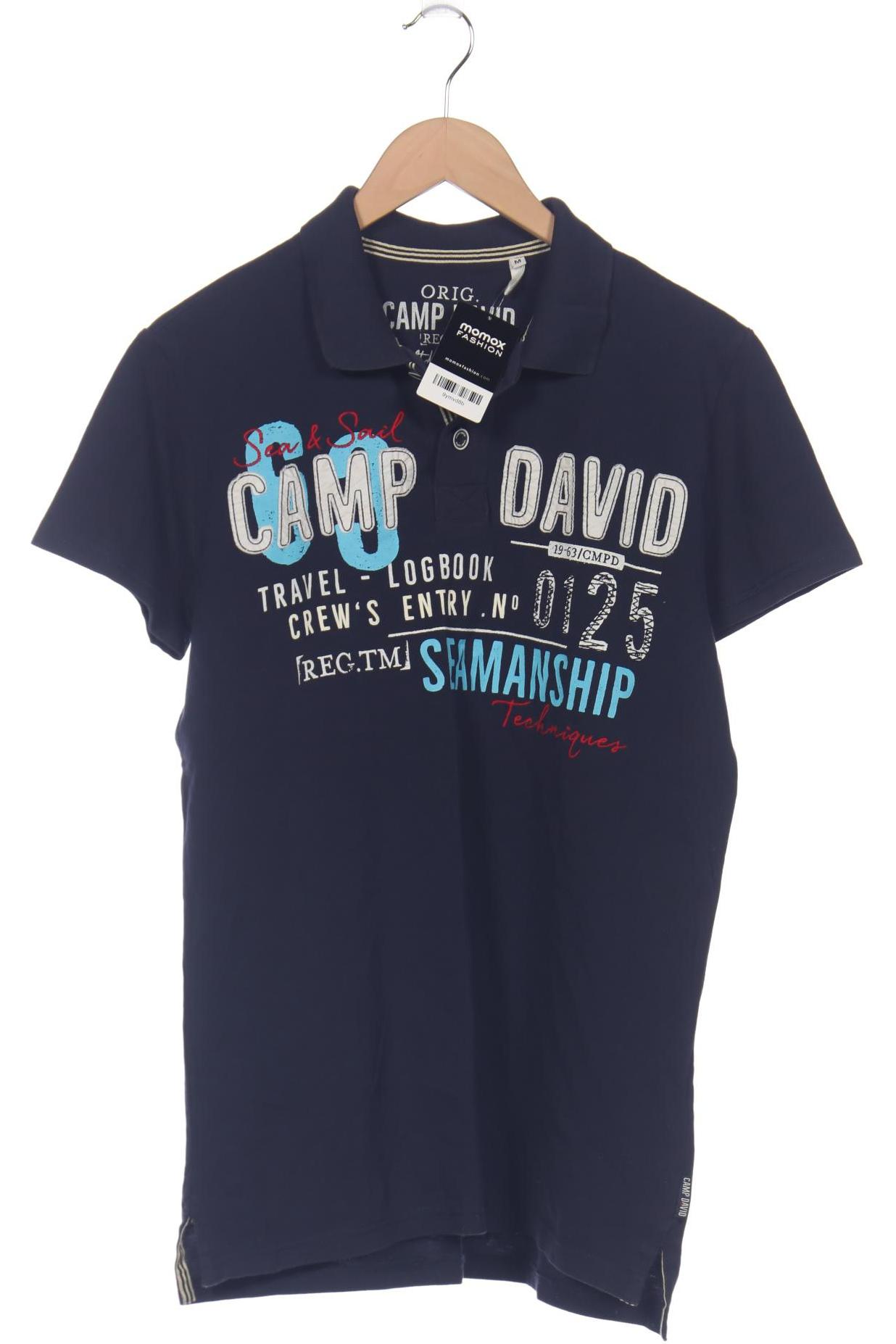 

Camp David Herren Poloshirt, marineblau, Gr. 48