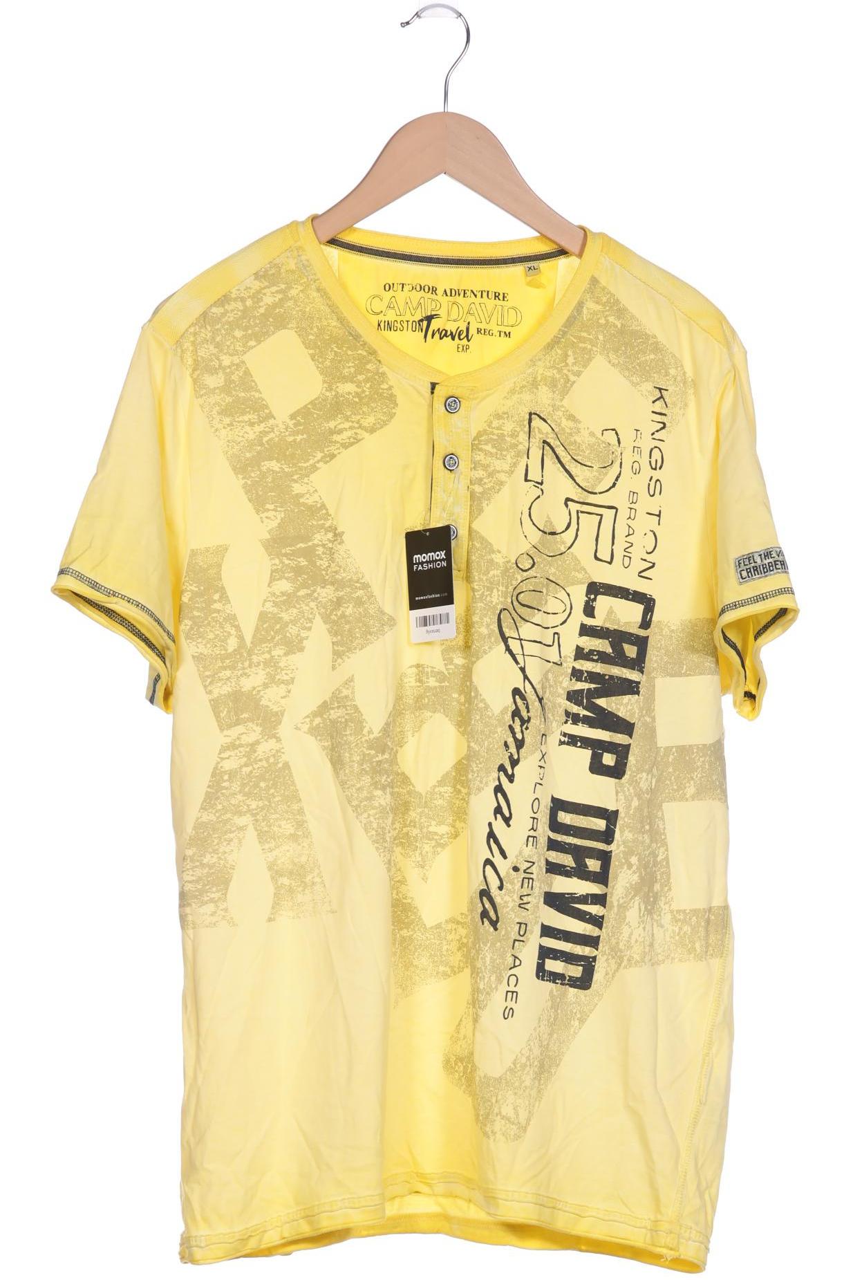 

Camp David Herren T-Shirt, cremeweiß, Gr. 54