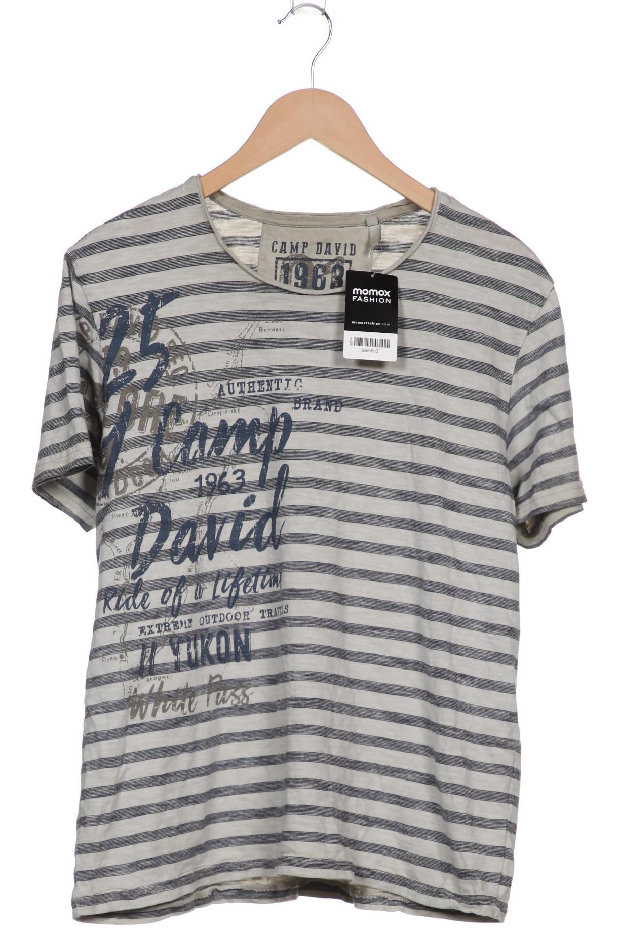 

Camp David Herren T-Shirt, cremeweiß