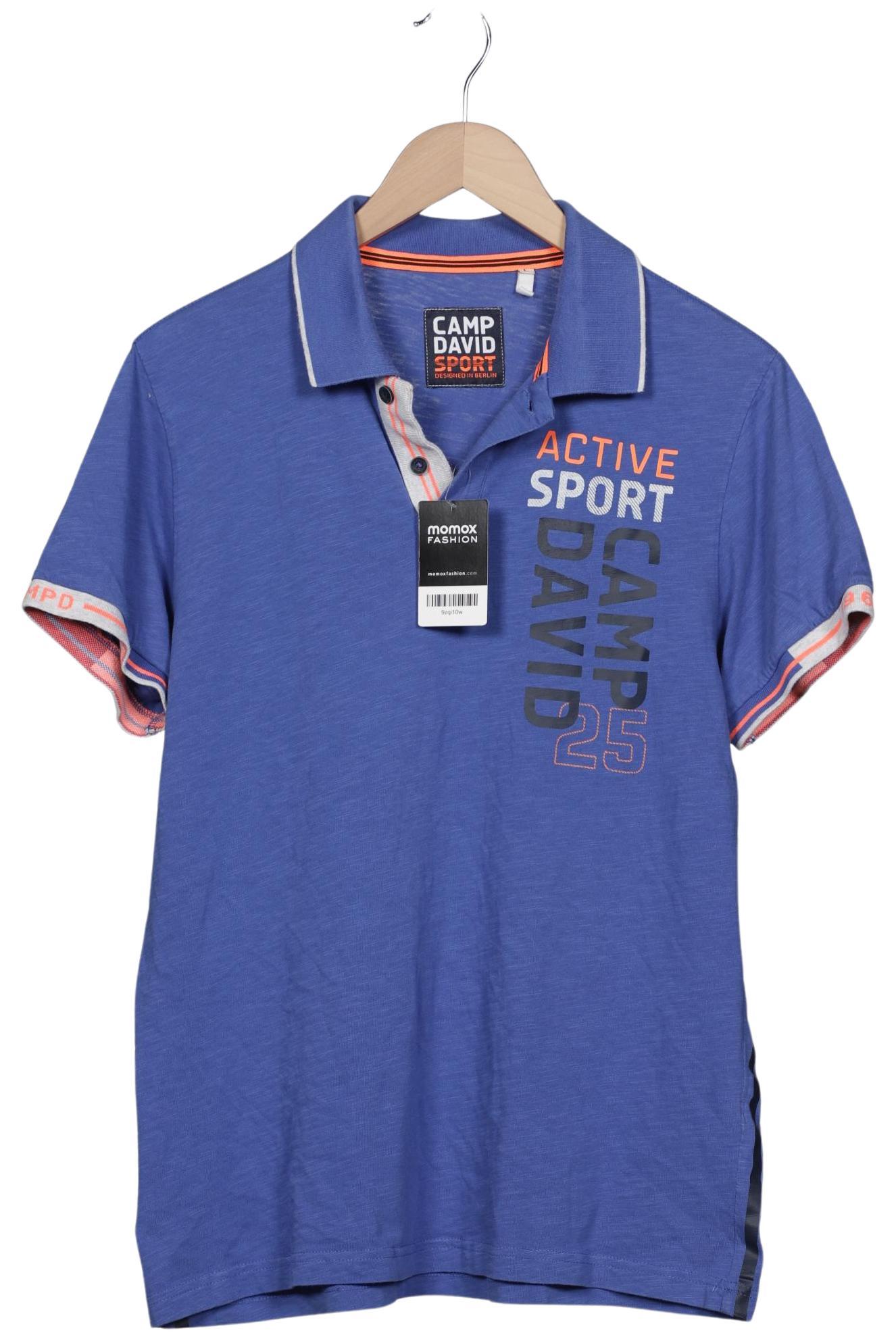 

Camp David Herren Poloshirt, blau, Gr. 52