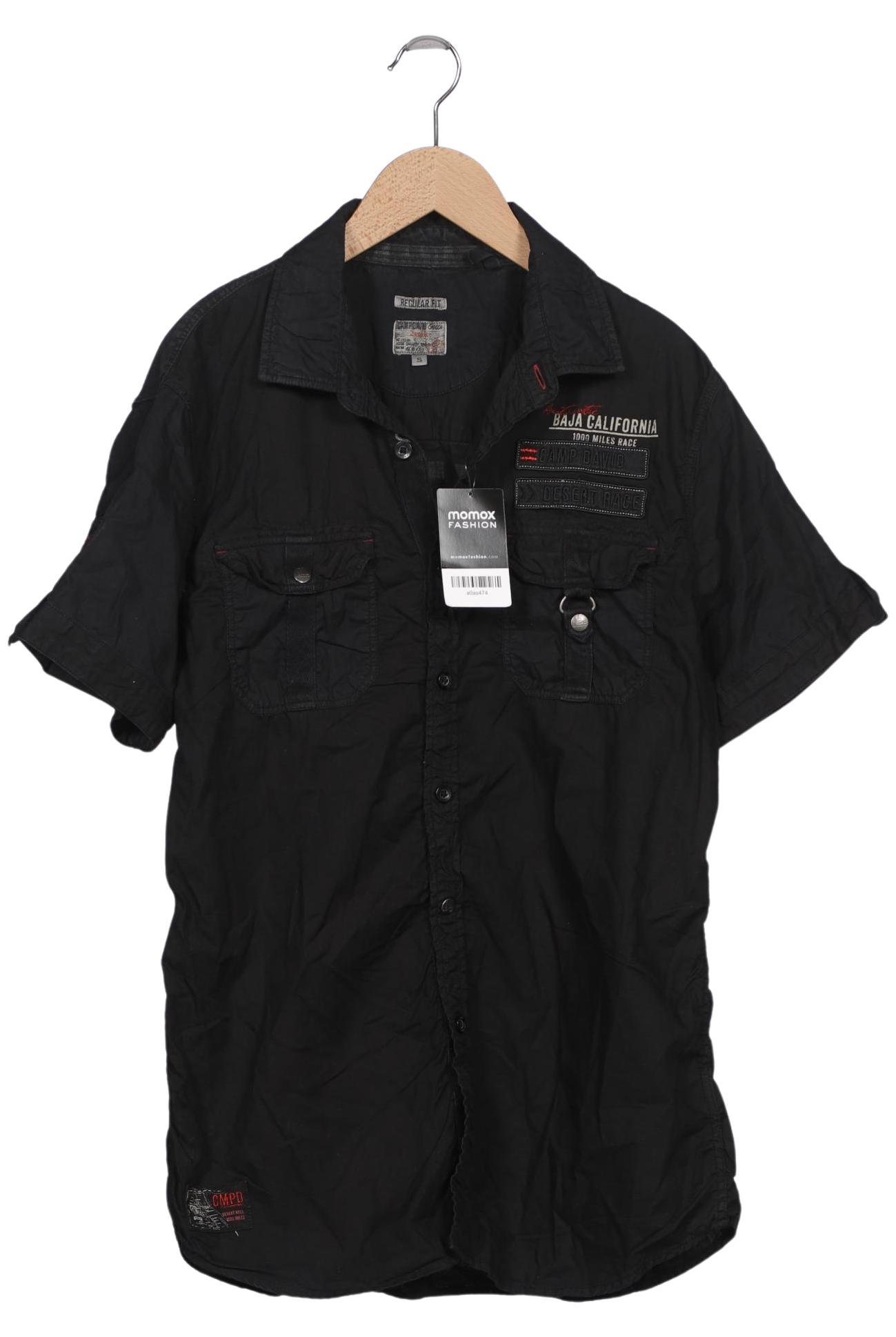 

Camp David Herren Hemd, schwarz, Gr. 46