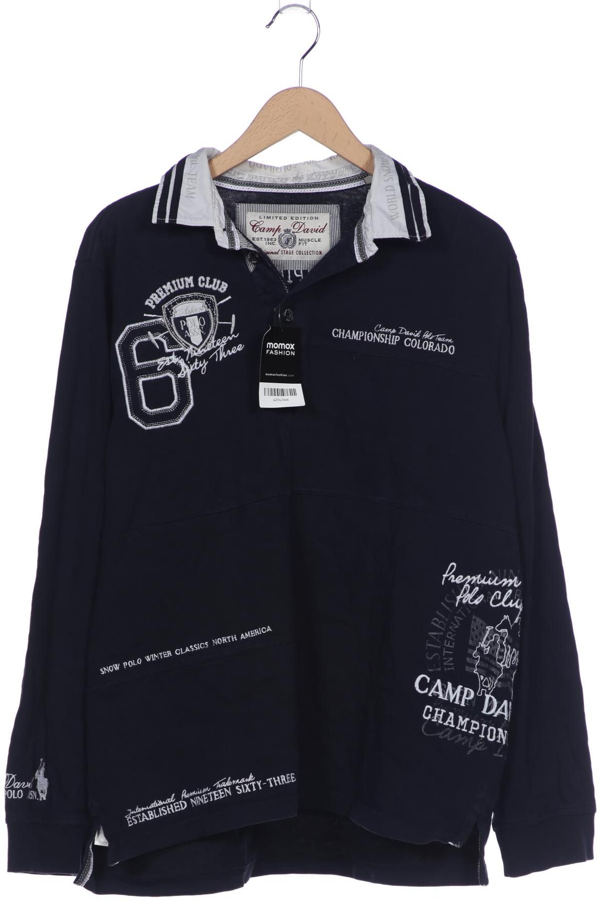 

Camp David Herren Poloshirt, marineblau, Gr. 52