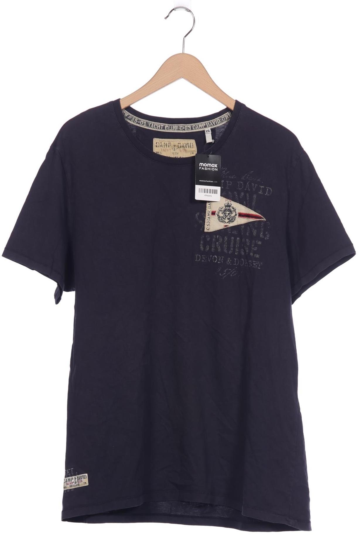 

Camp David Herren T-Shirt, marineblau, Gr. 56