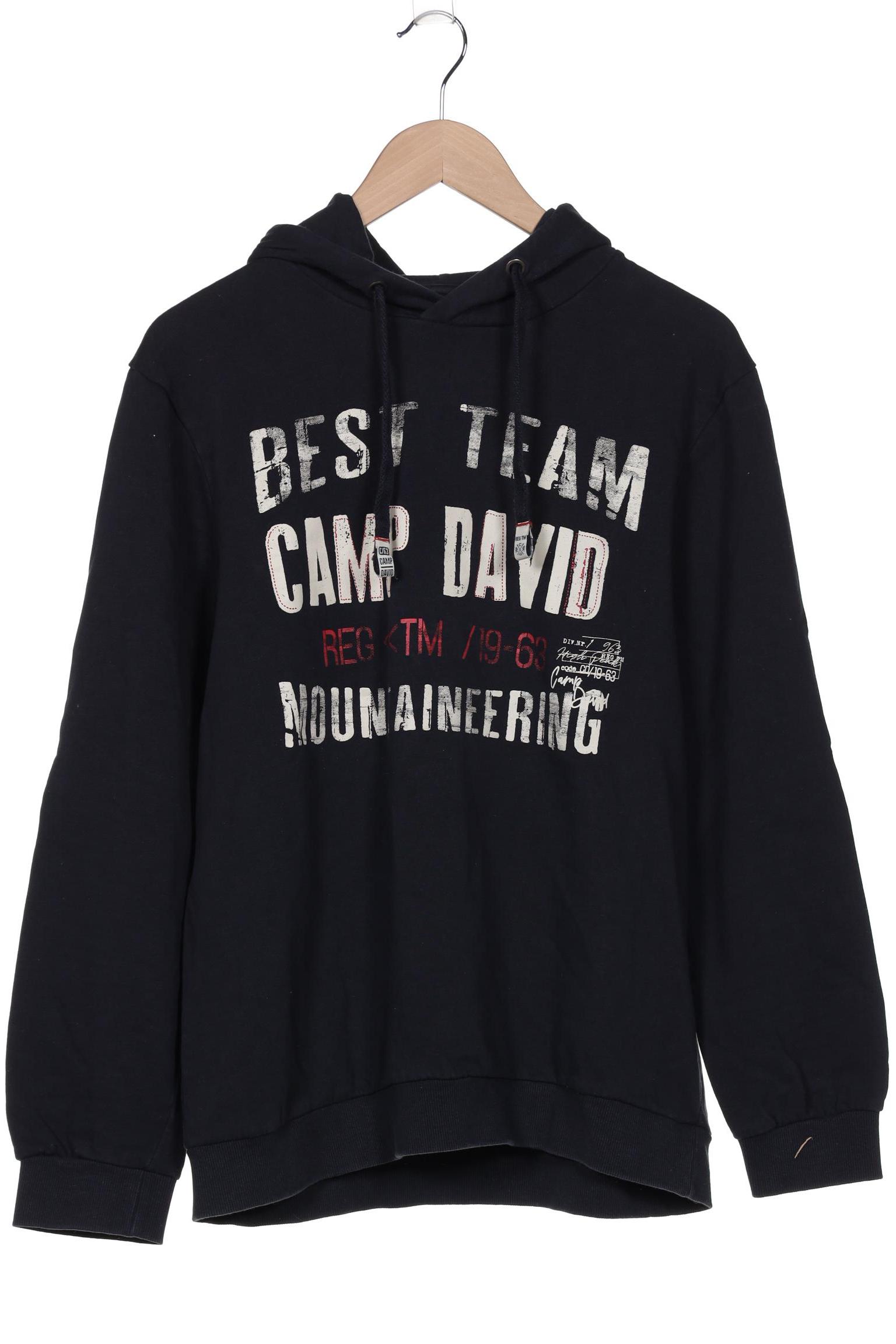 

Camp David Herren Kapuzenpullover, marineblau, Gr. 54