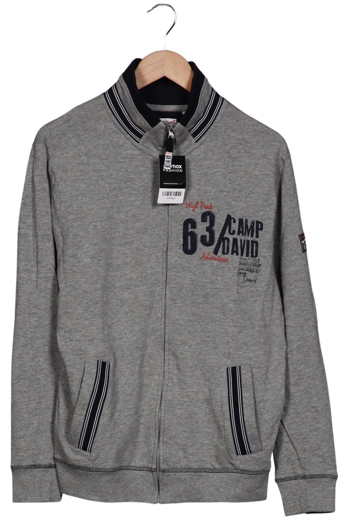 

Camp David Herren Sweatshirt, grau, Gr. 52