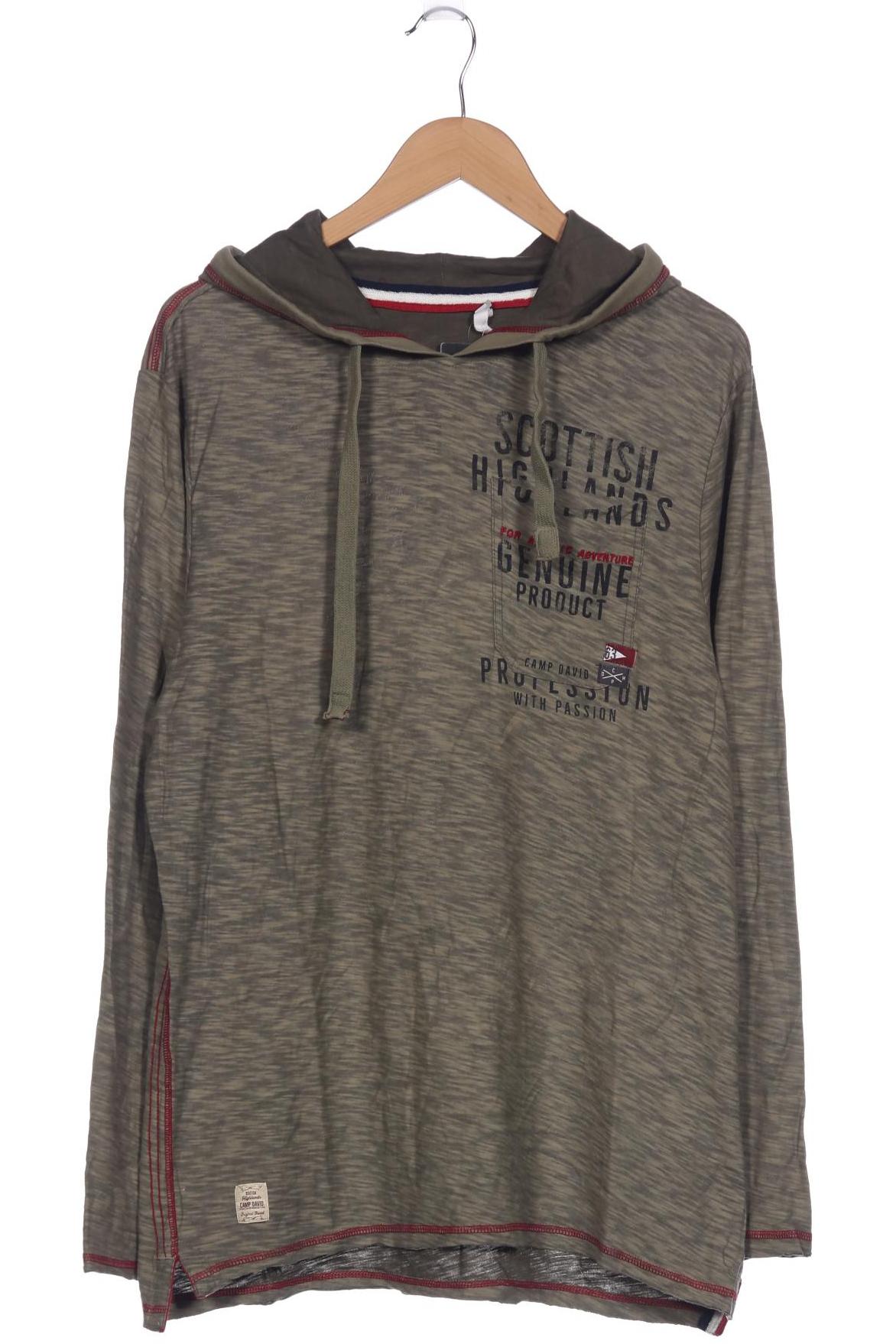 

Camp David Herren Kapuzenpullover, grün, Gr. 52