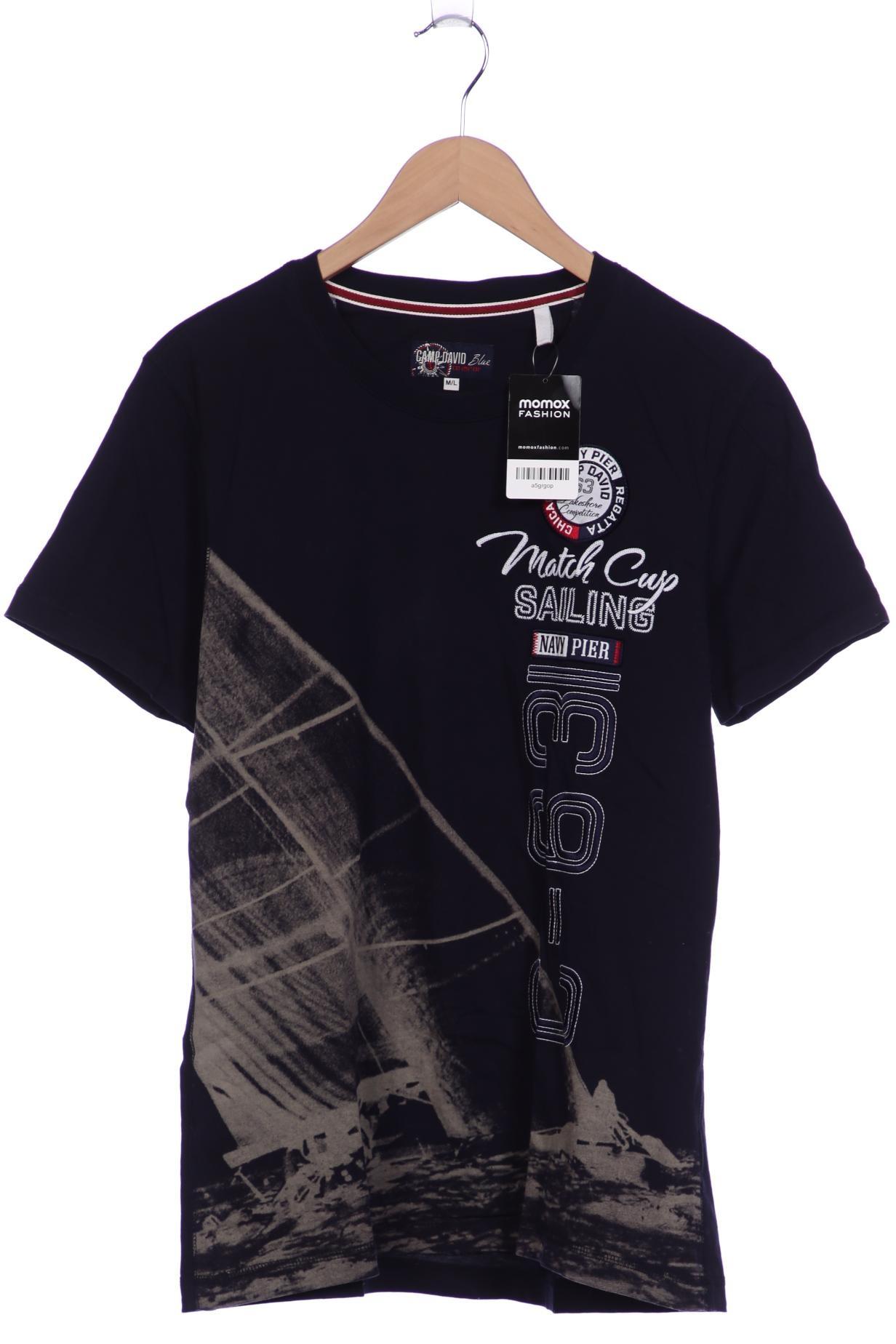 

Camp David Herren T-Shirt, marineblau, Gr. 48