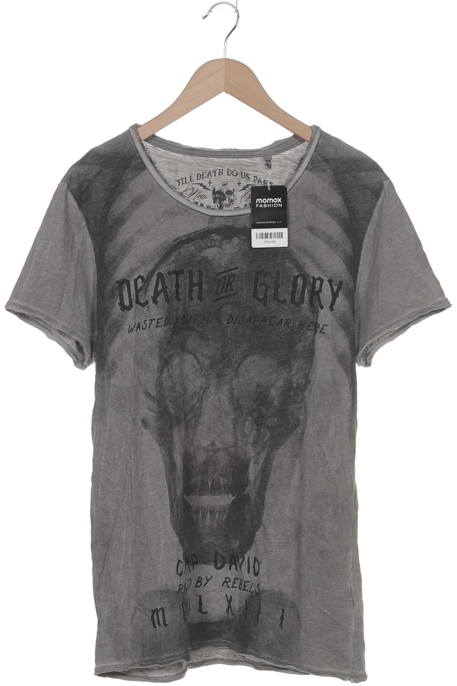 

Camp David Herren T-Shirt, grau, Gr. 52
