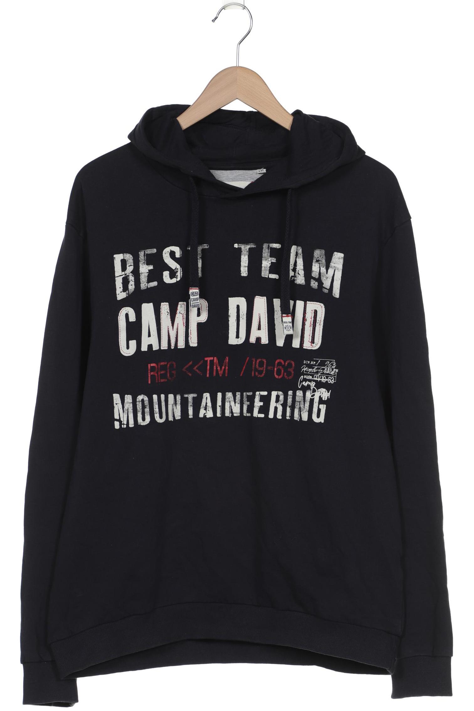 

Camp David Herren Kapuzenpullover, marineblau, Gr. 56