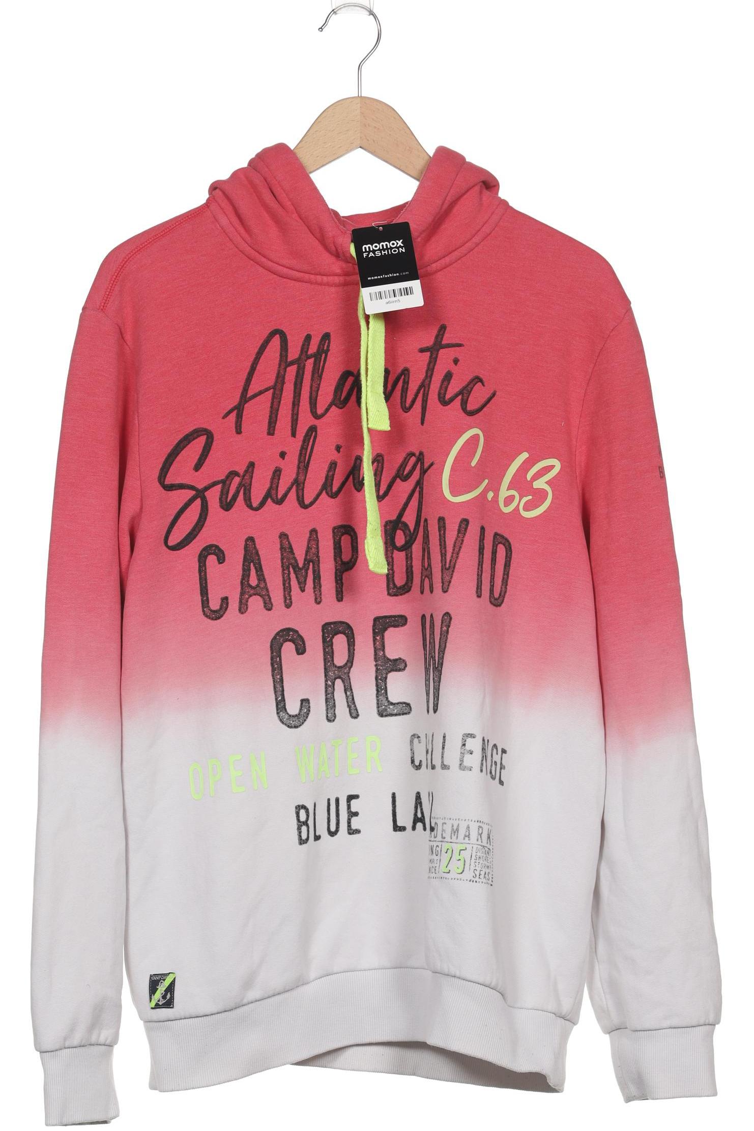

Camp David Herren Kapuzenpullover, pink, Gr. 54