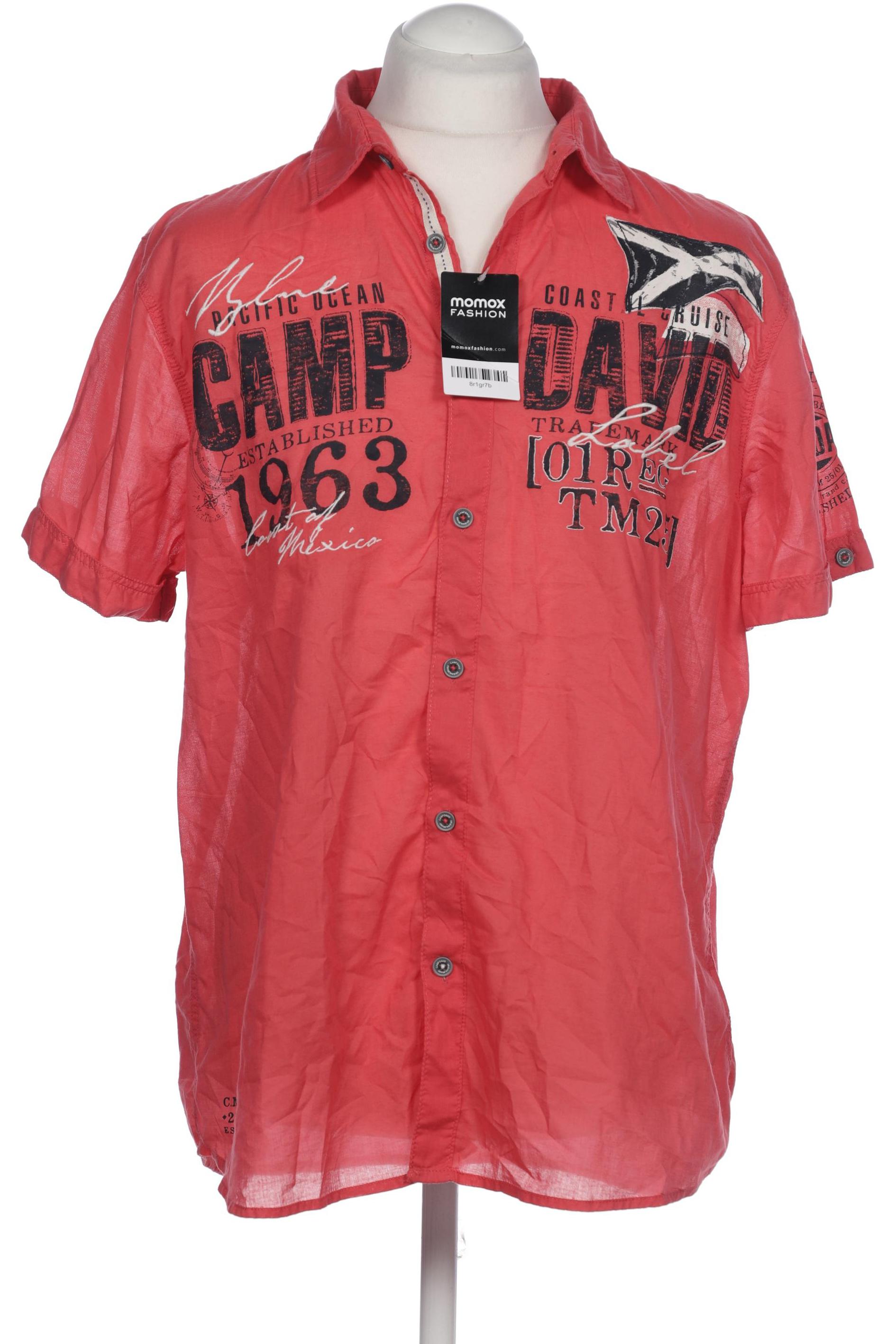 

Camp David Herren Hemd, rot, Gr. 52