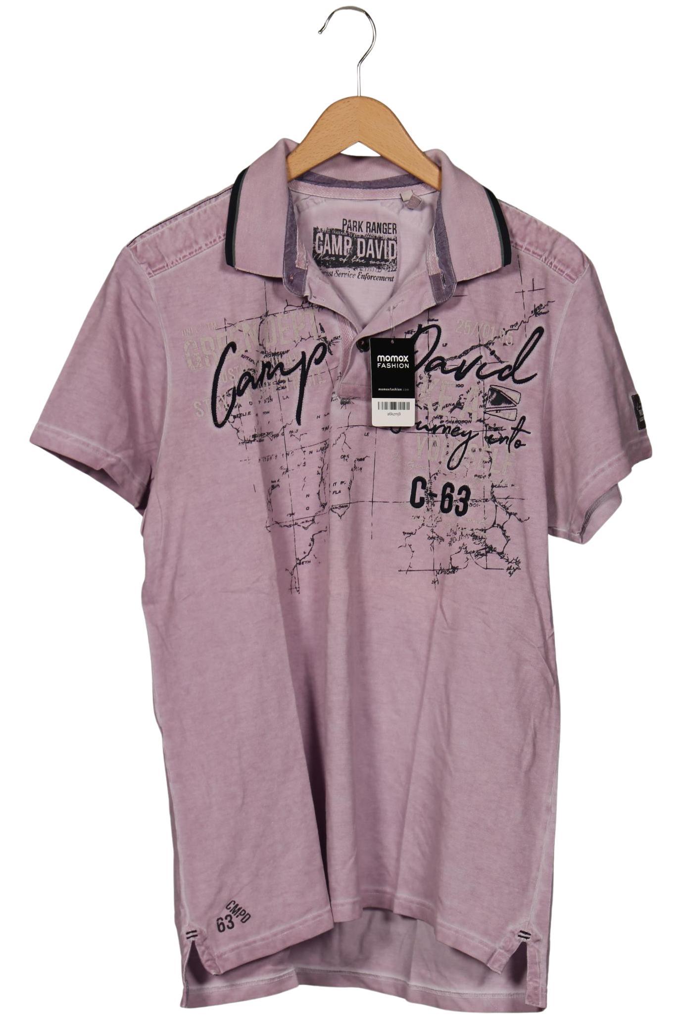 Thumbnail - Camp David Herren Poloshirt, pink, Gr. 54
