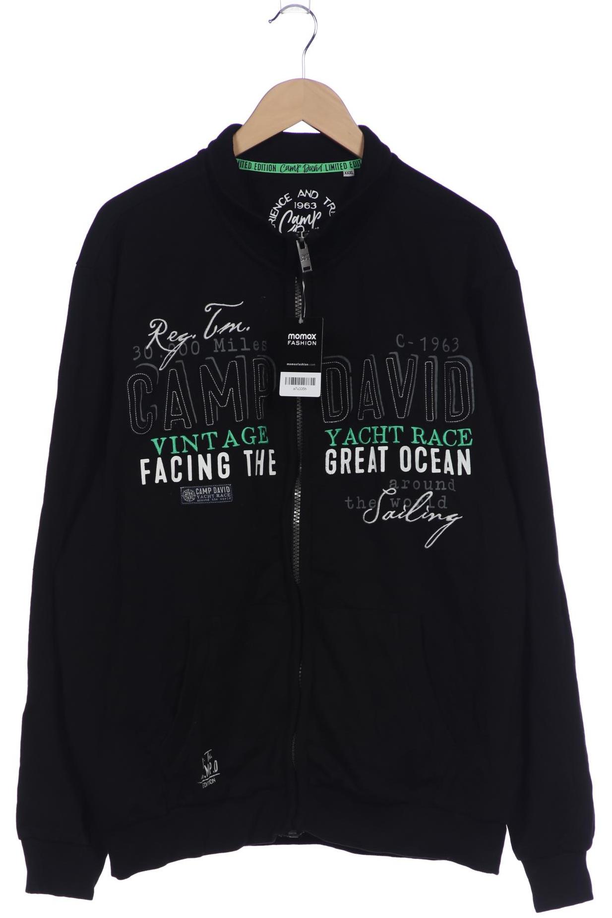

Camp David Herren Sweatshirt, schwarz, Gr. 58