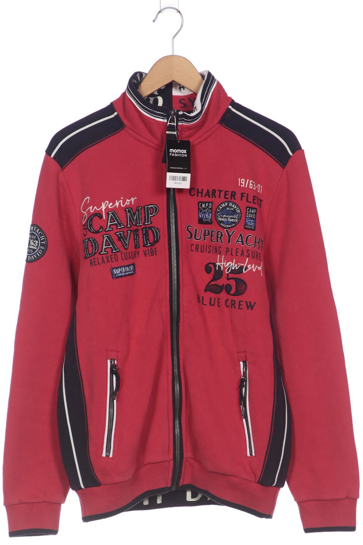 

Camp David Herren Sweatshirt, rot, Gr. 52