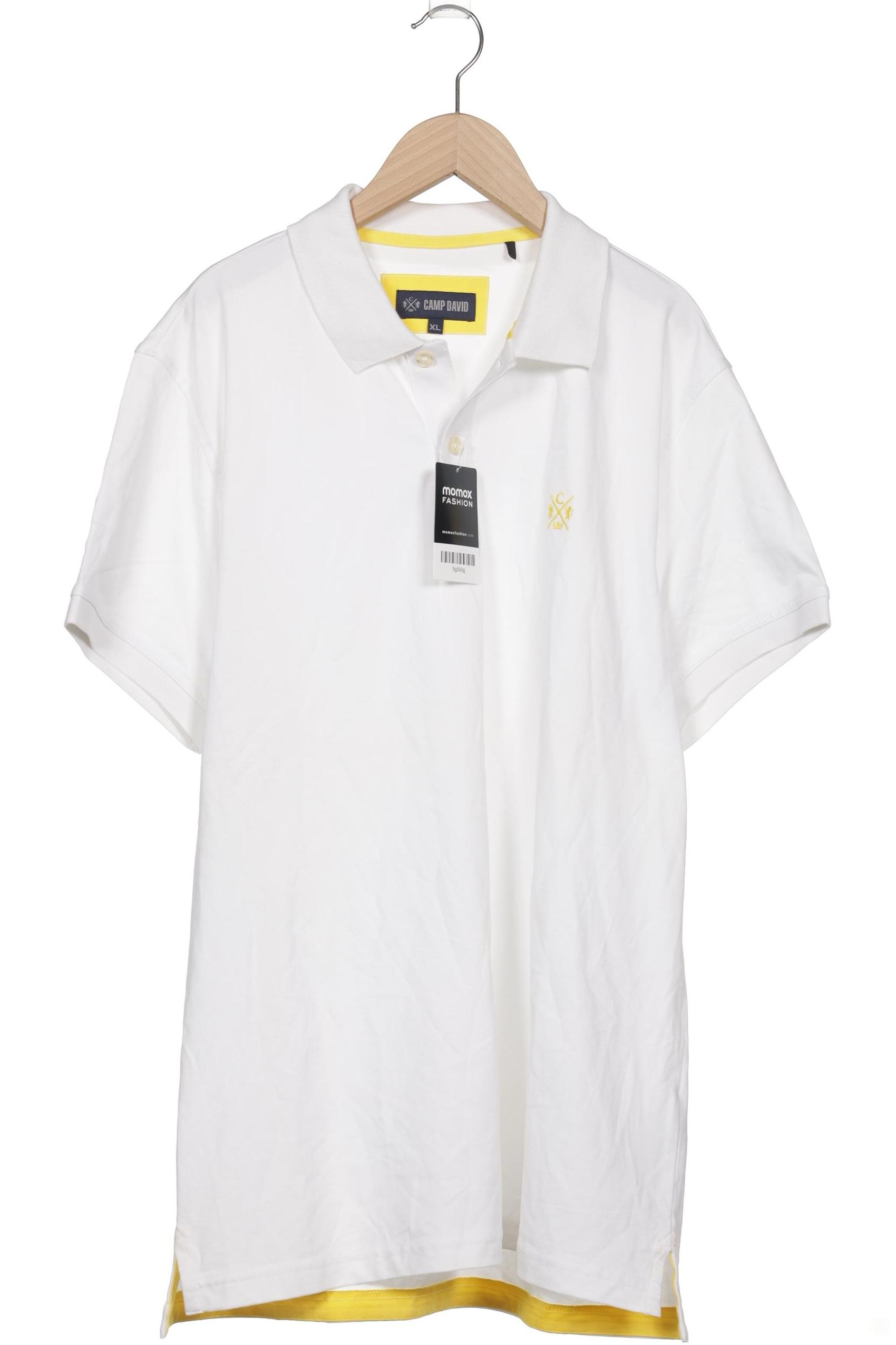 

Camp David Herren Poloshirt, weiß, Gr. 54