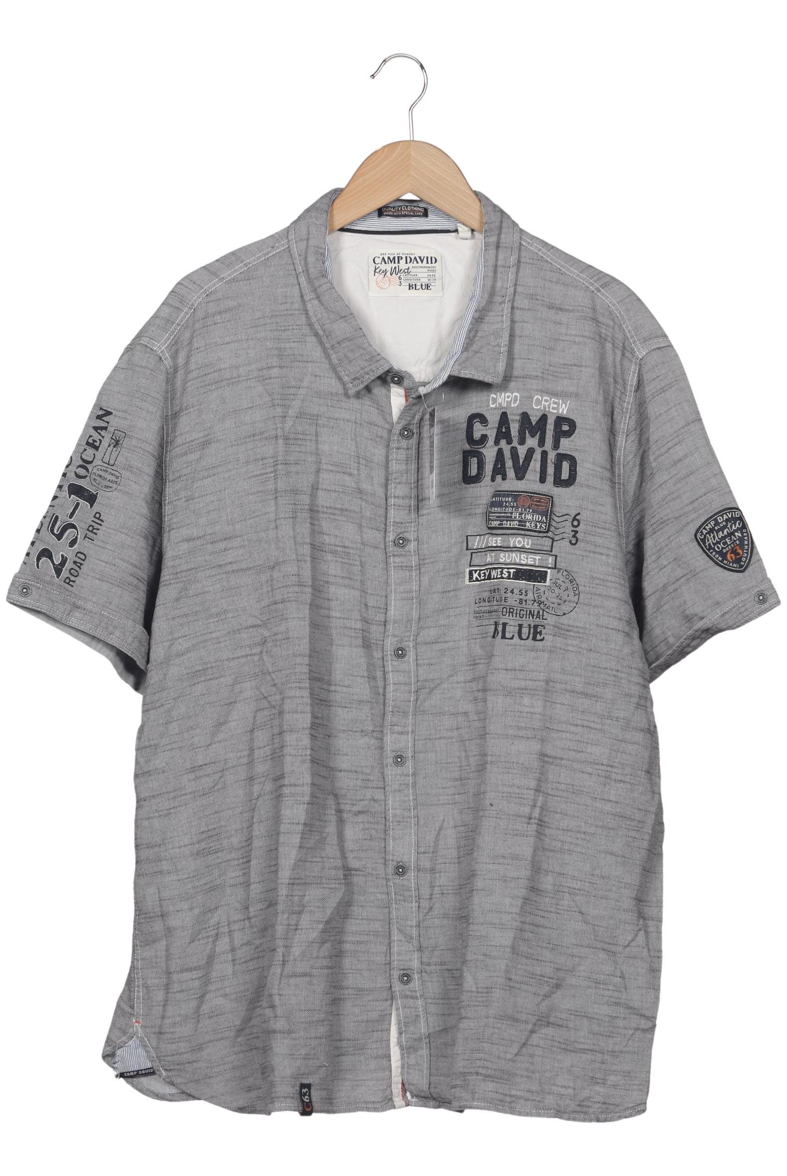 

Camp David Herren Hemd, grau, Gr. 60