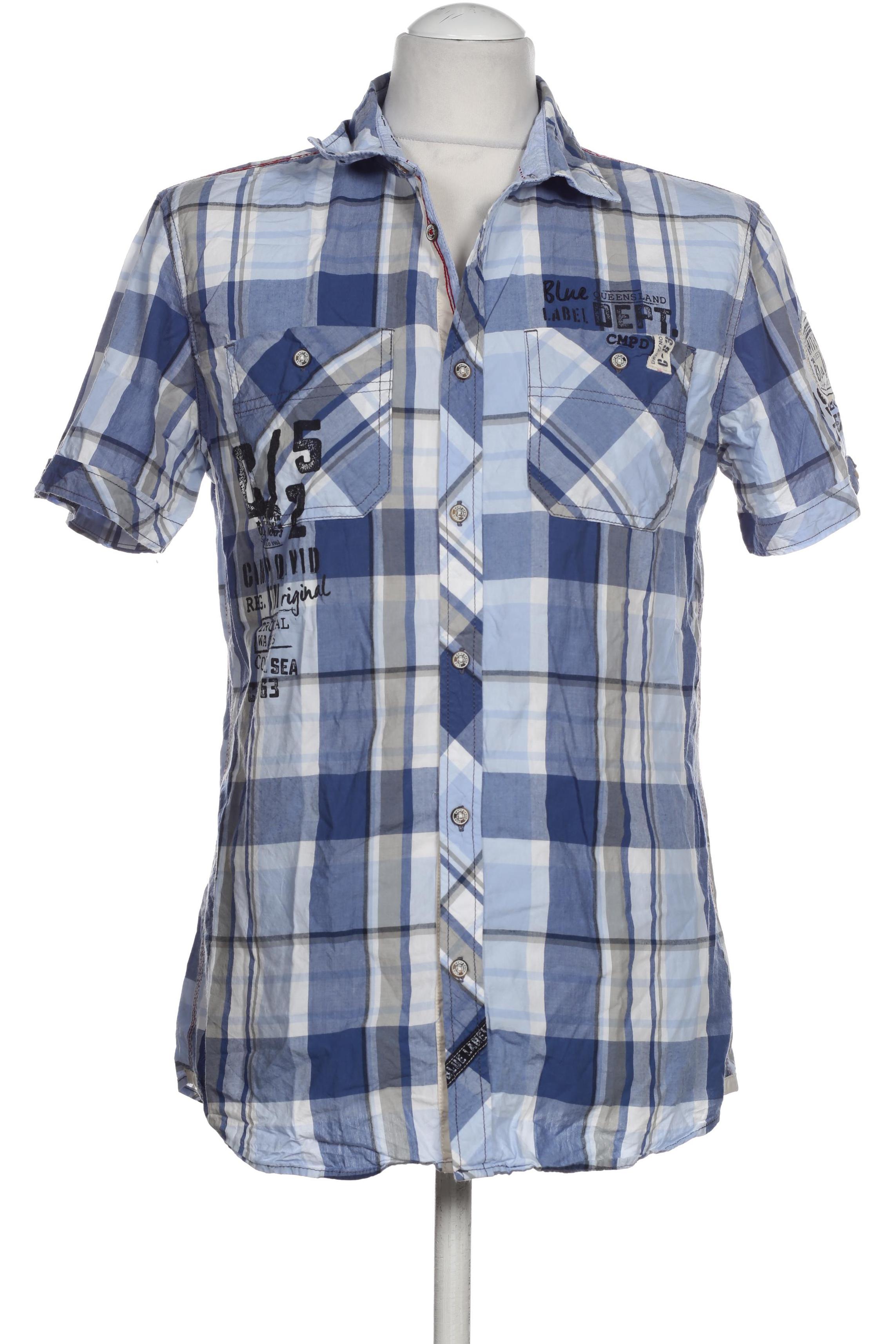 

Camp David Herren Hemd, blau, Gr.