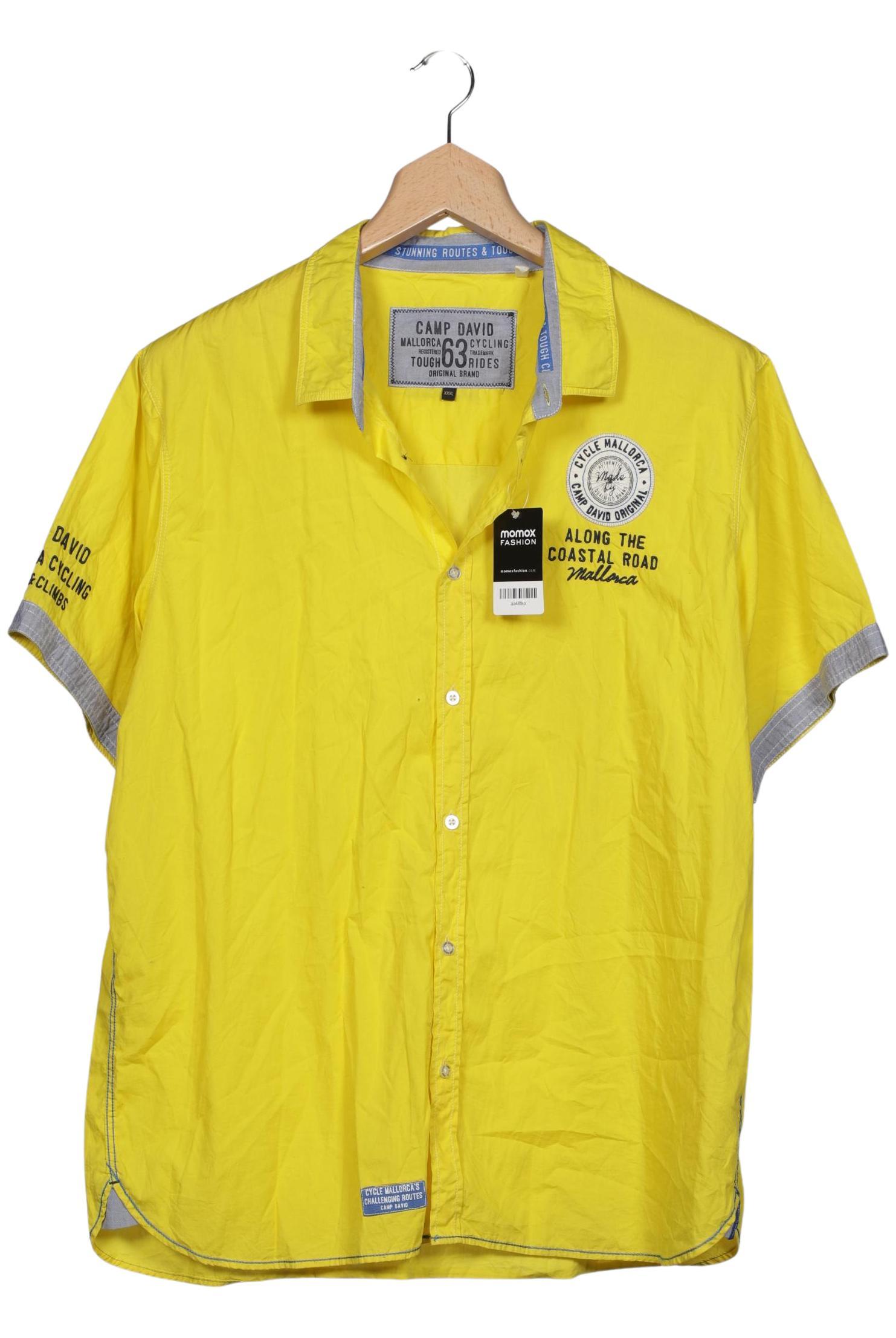 

Camp David Herren Hemd, gelb, Gr. 58
