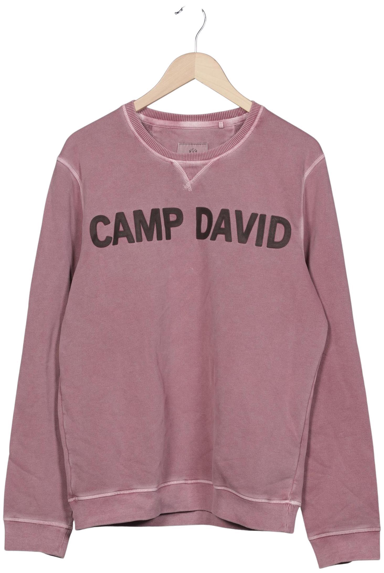 

Camp David Herren Sweatshirt, pink, Gr. 52
