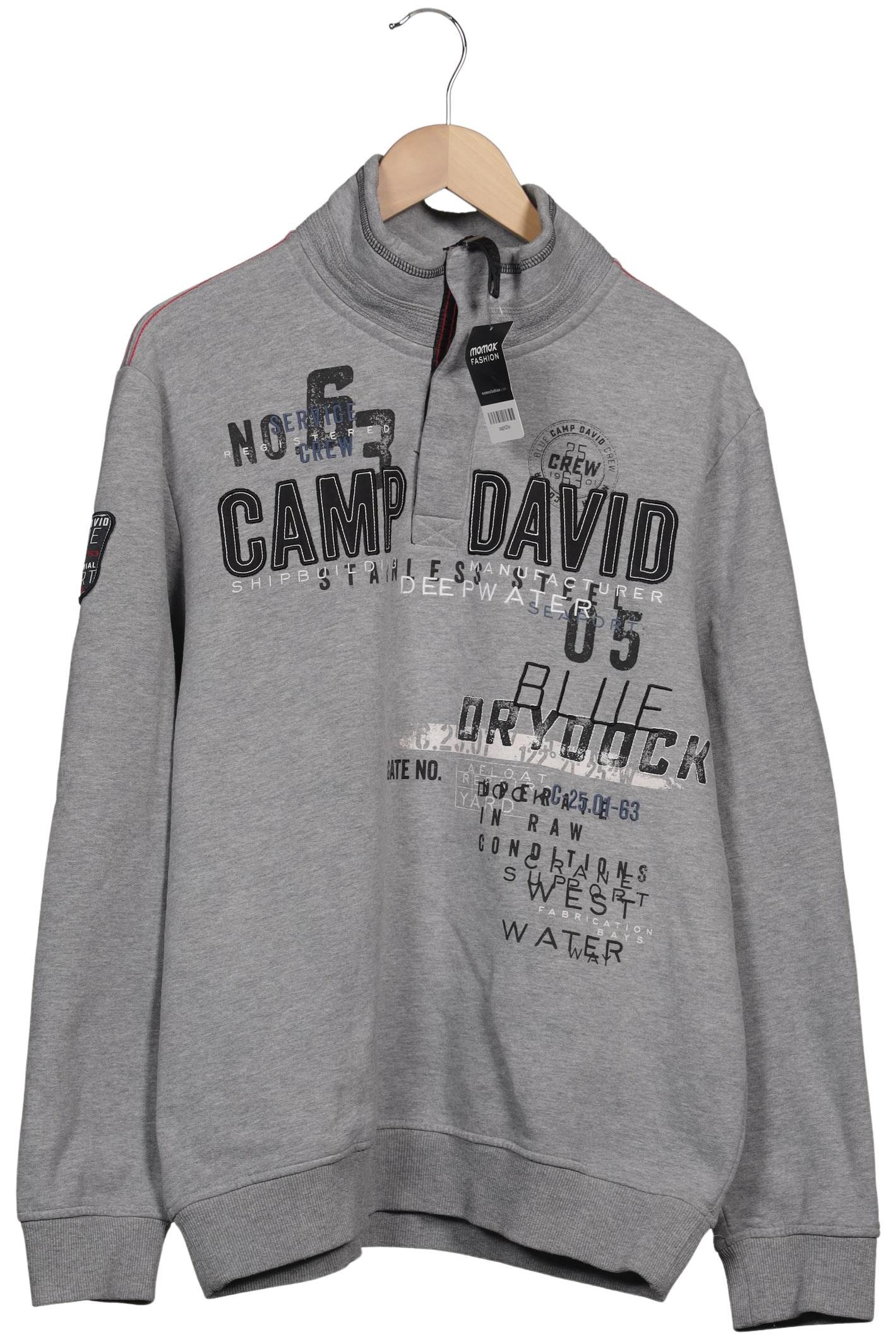 

Camp David Herren Sweatshirt, grau, Gr. 54