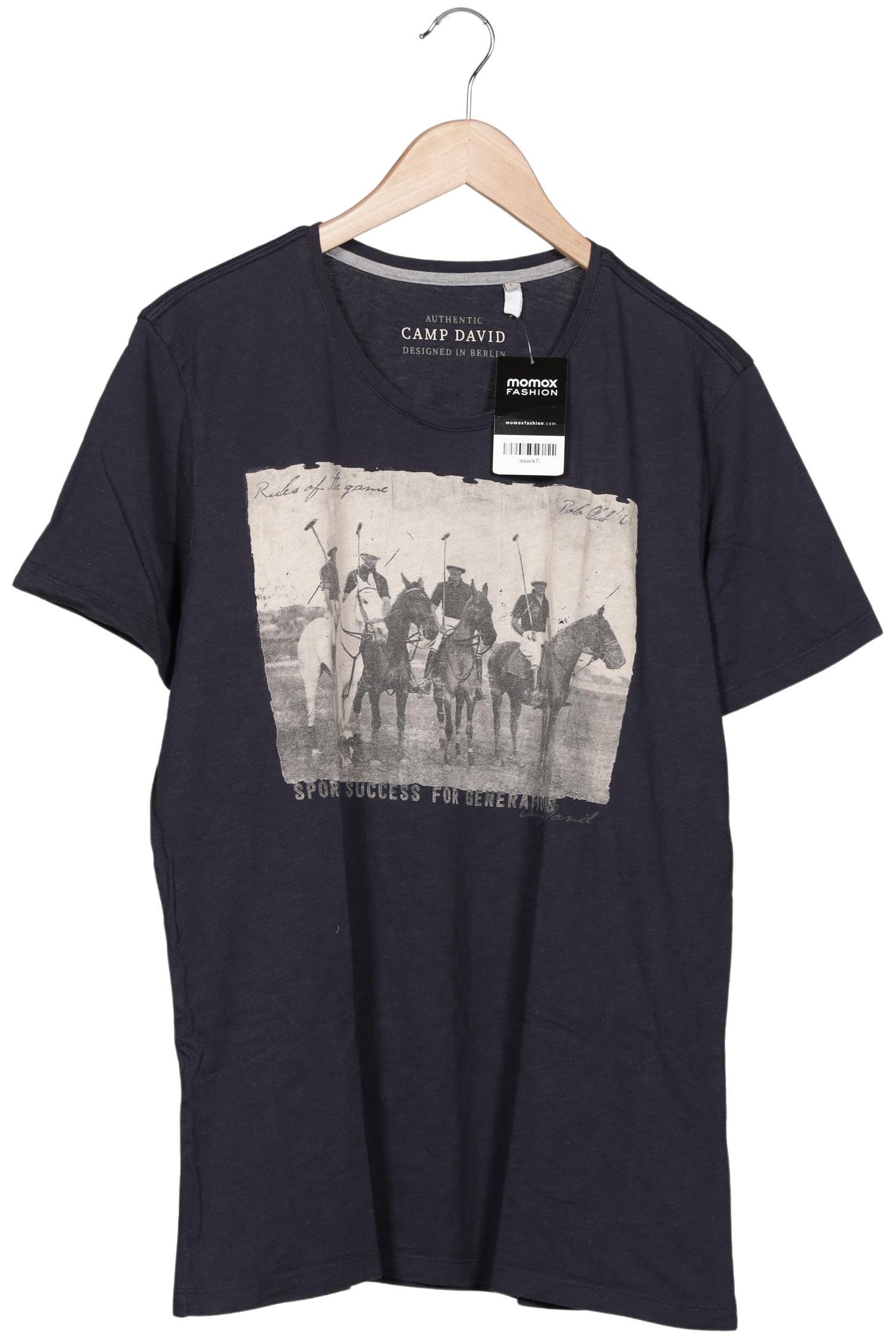 

Camp David Herren T-Shirt, marineblau, Gr. 52