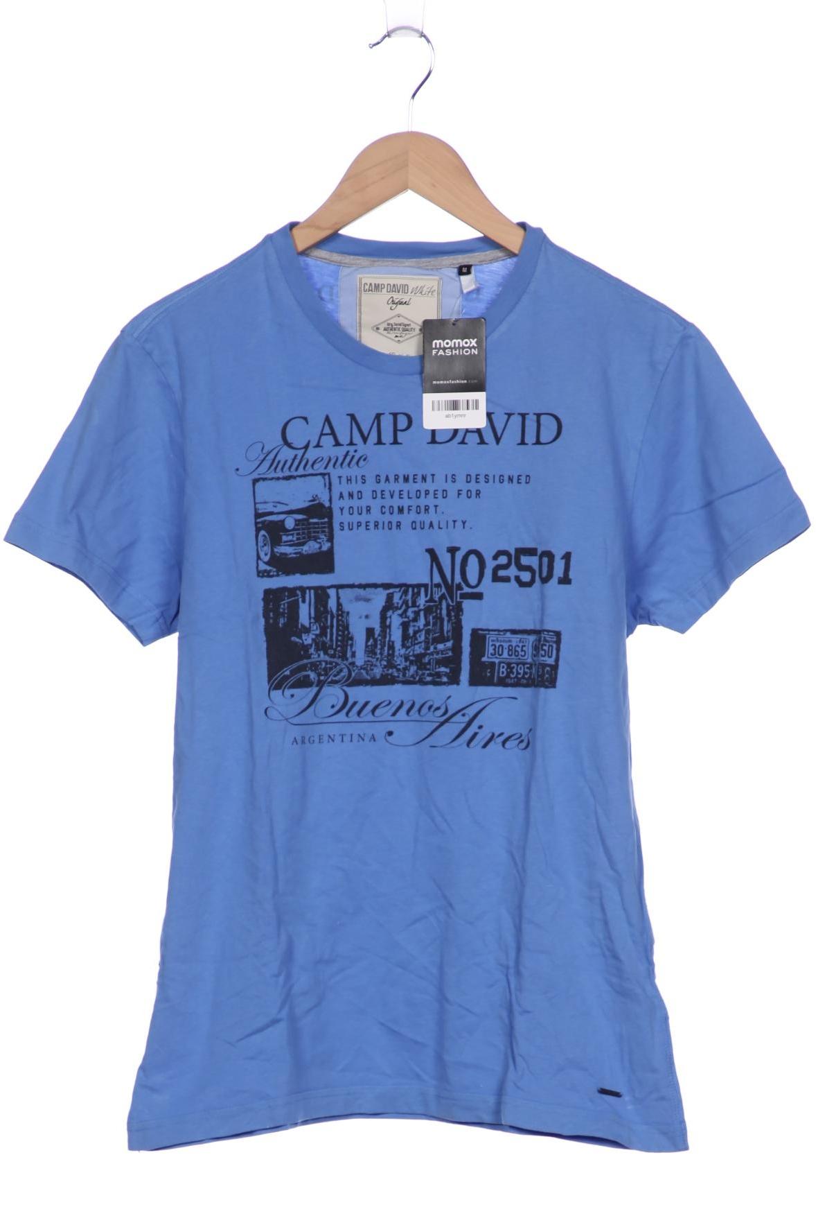 

Camp David Herren T-Shirt, blau, Gr. 48