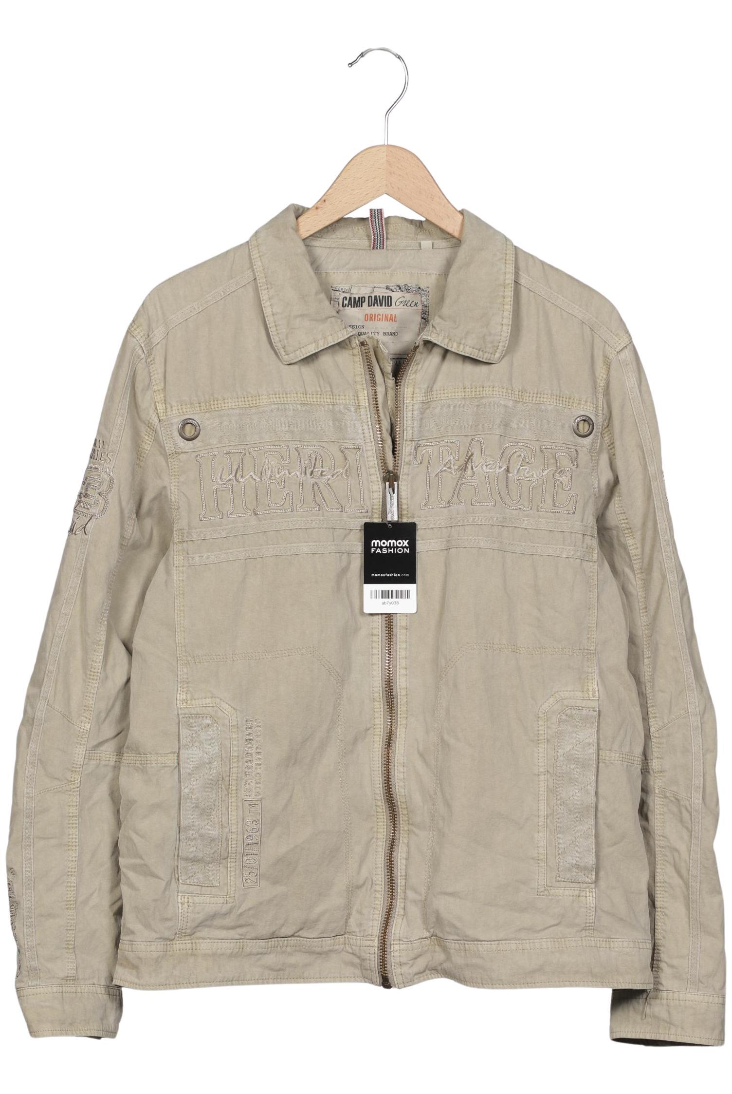 Thumbnail - Camp David Herren Jacke, beige, Gr. 52