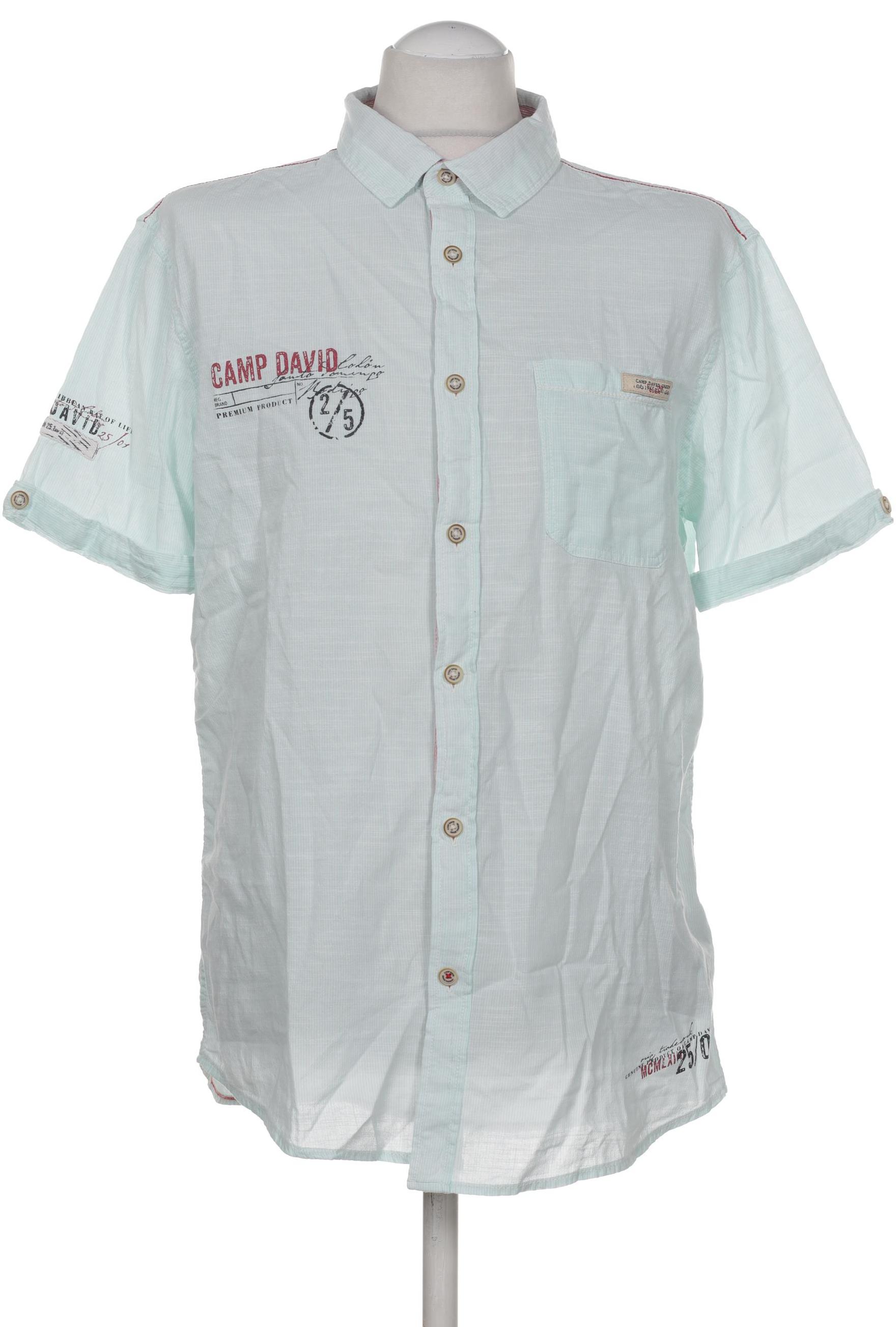 

Camp David Herren Hemd, grün, Gr.