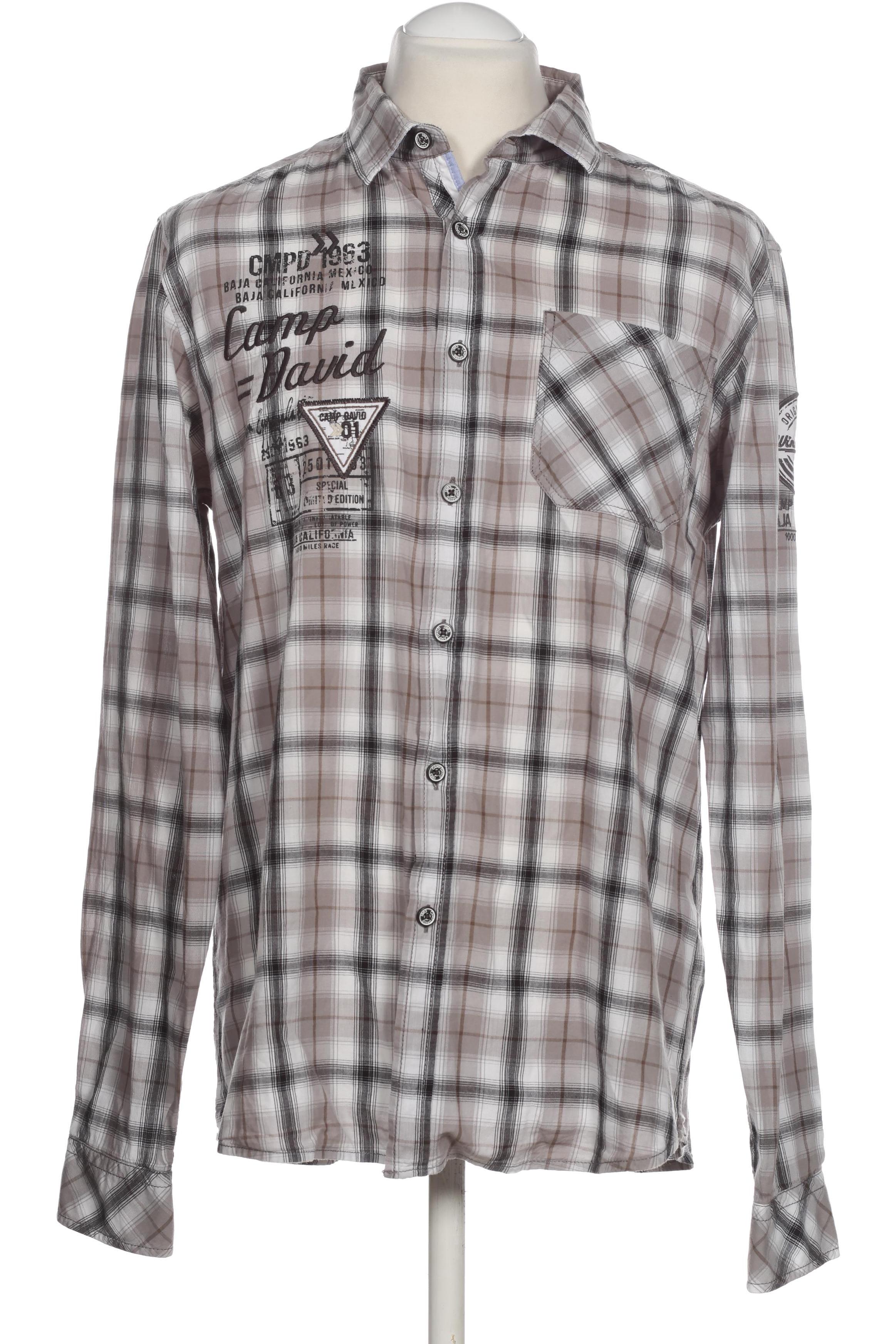 Thumbnail - Camp David Herren Hemd, grau, Gr.