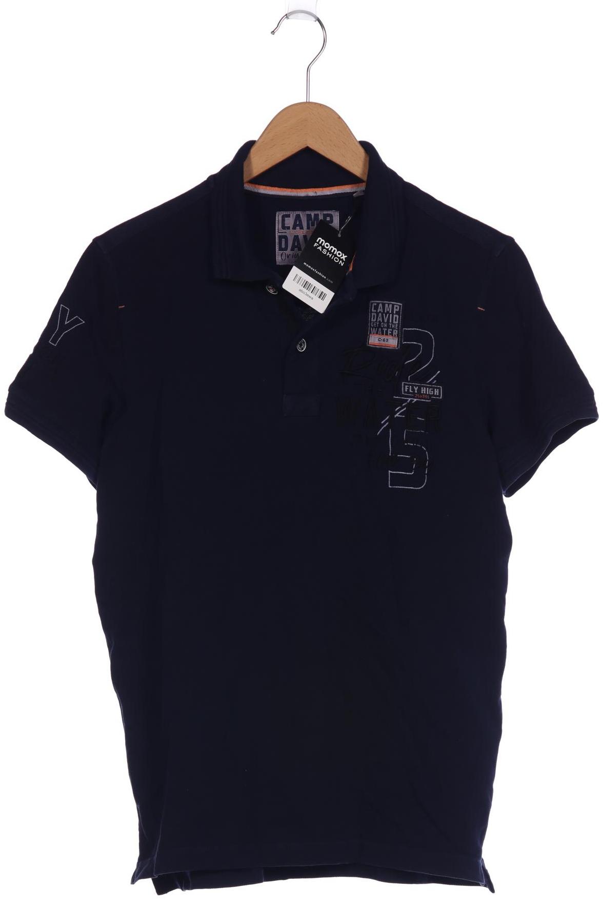 

Camp David Herren Poloshirt, marineblau