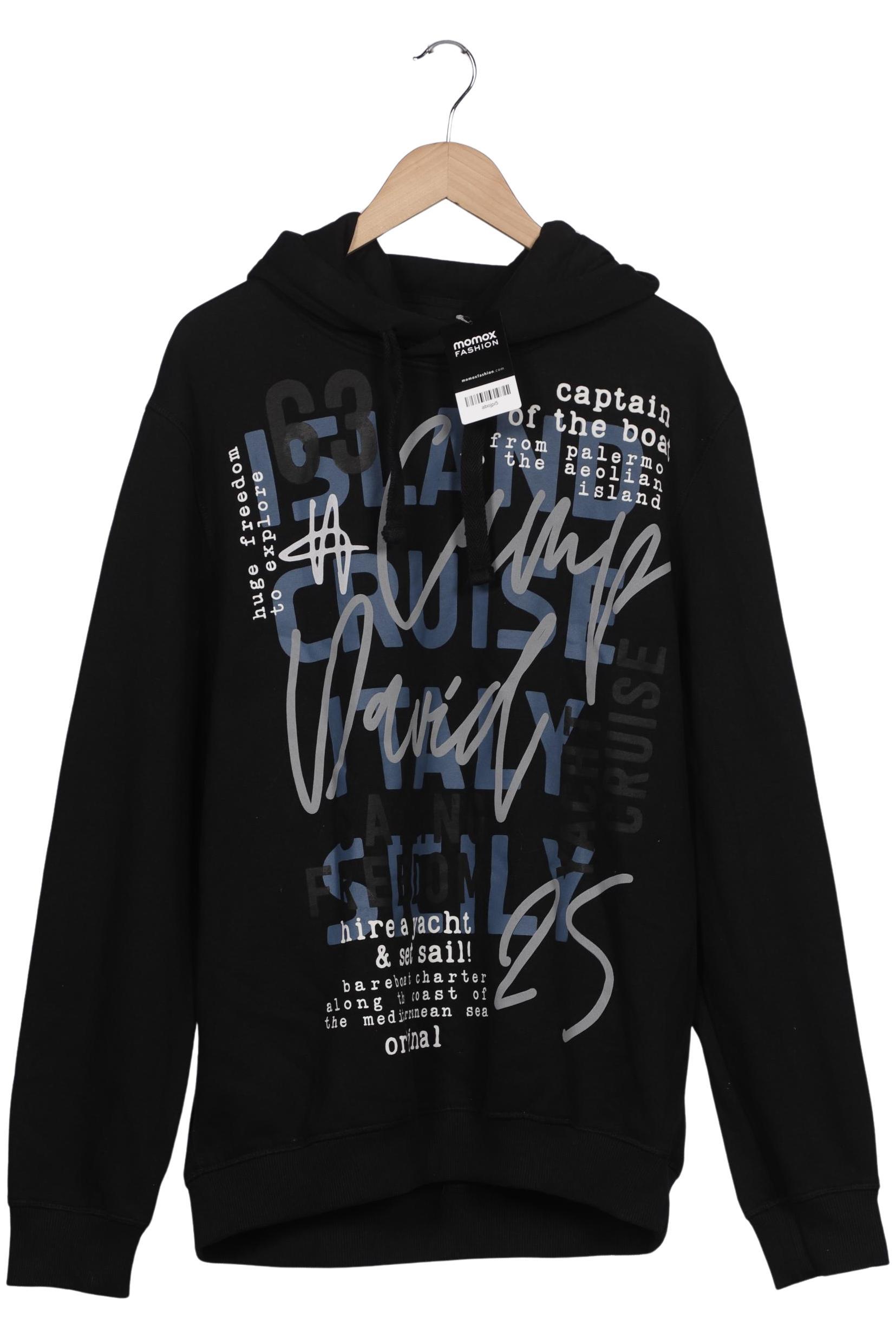 

Camp David Herren Kapuzenpullover, schwarz, Gr. 56