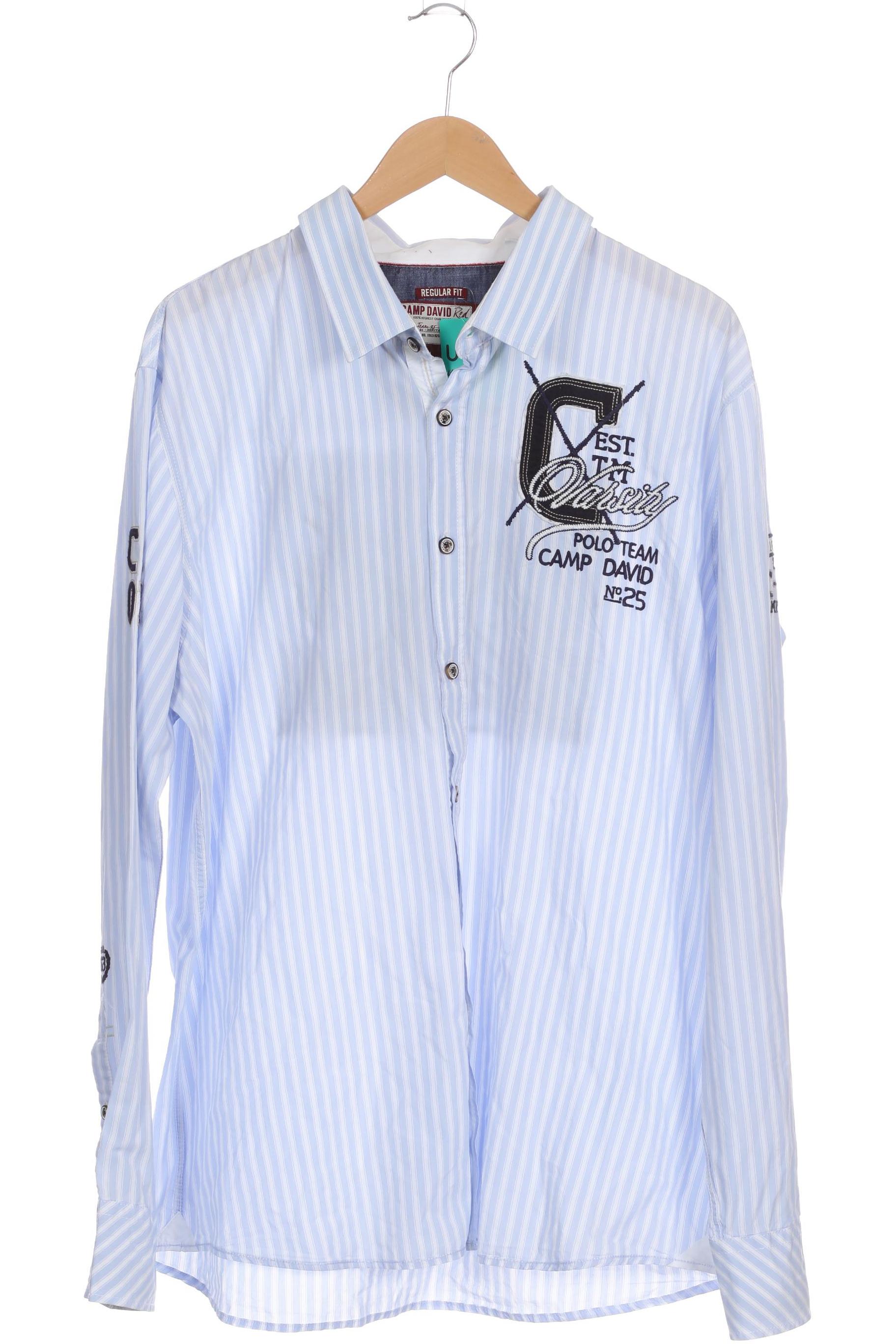 

Camp David Herren Hemd, blau, Gr. 60