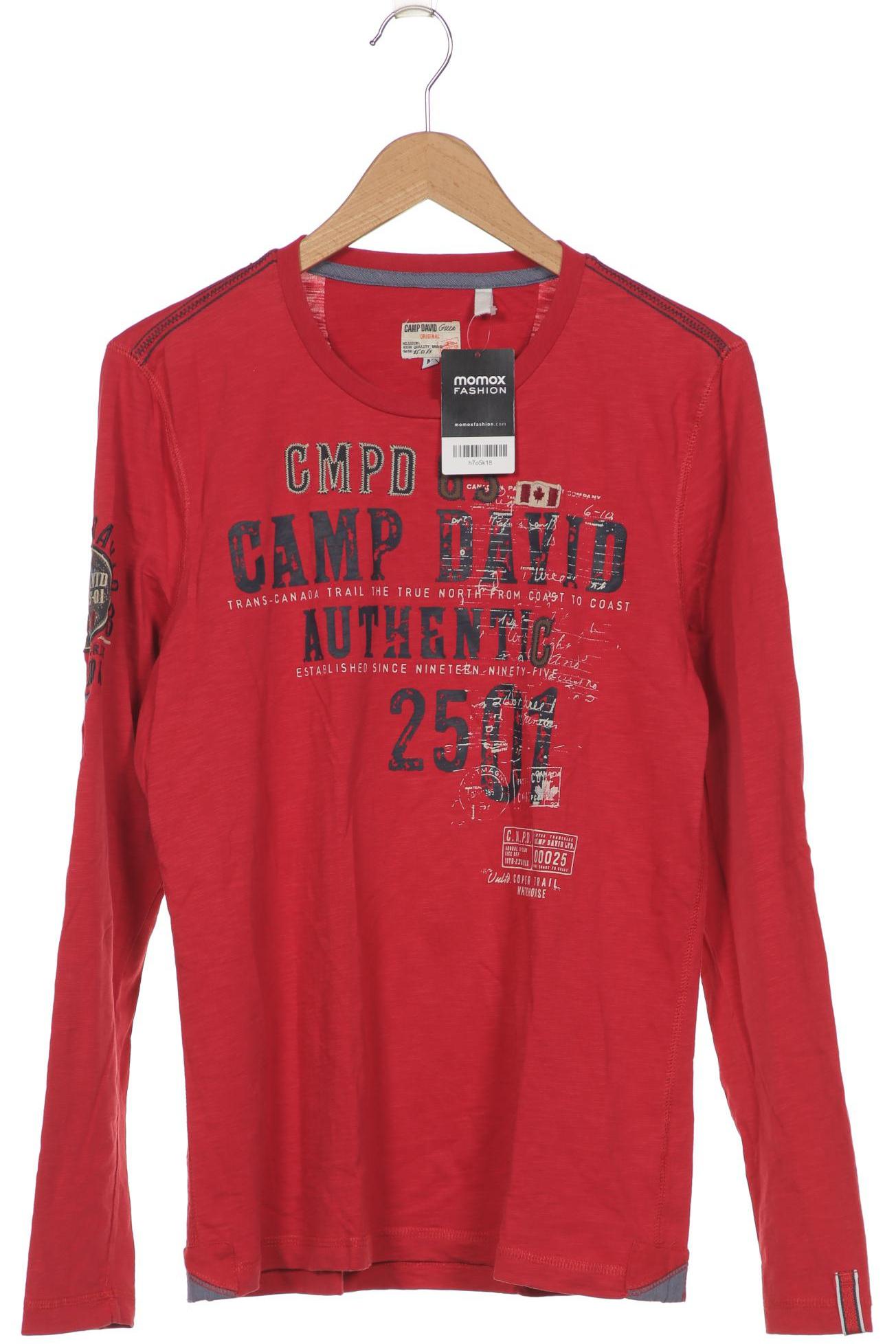 

Camp David Herren Langarmshirt, rot