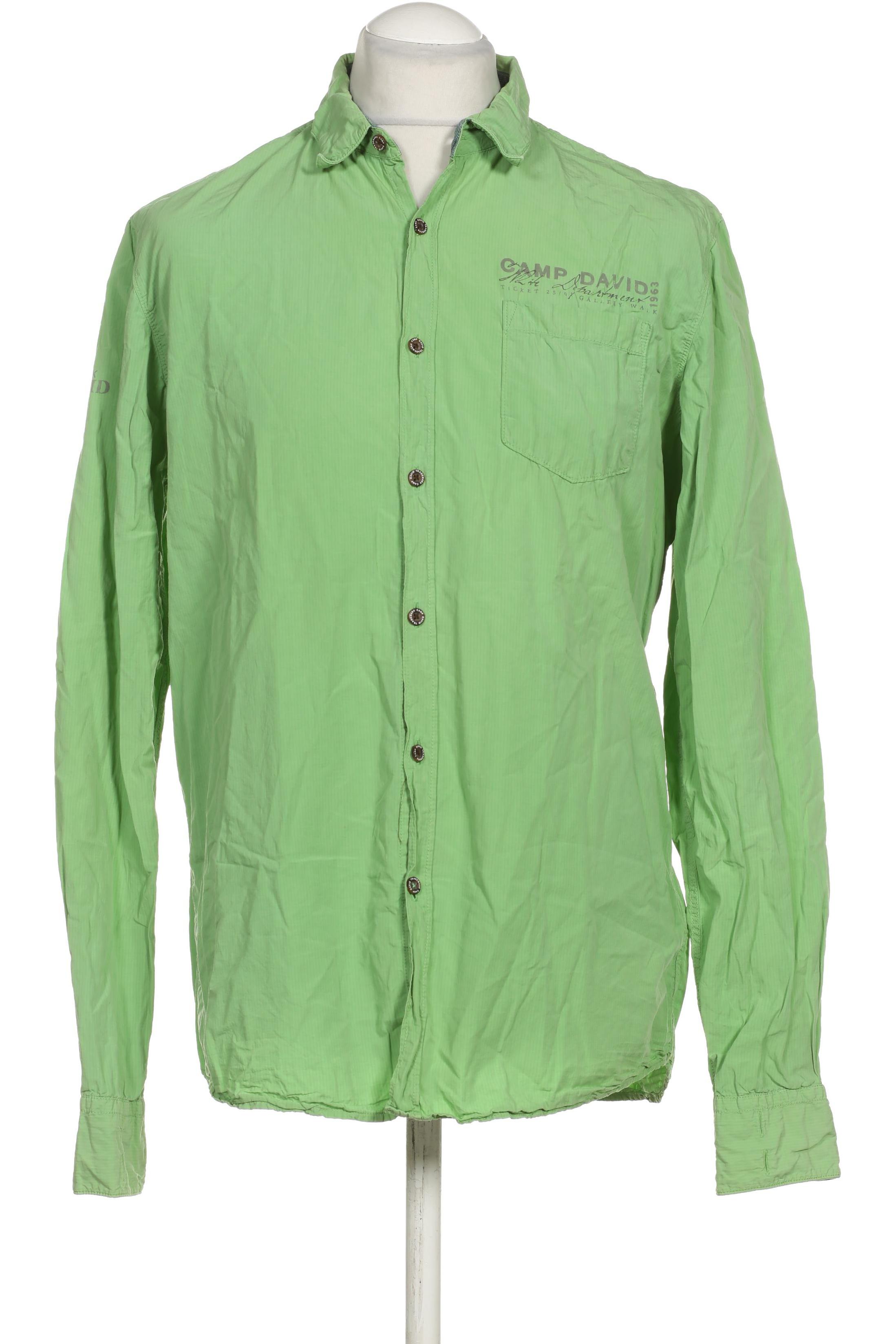 

Camp David Herren Hemd, grün, Gr.