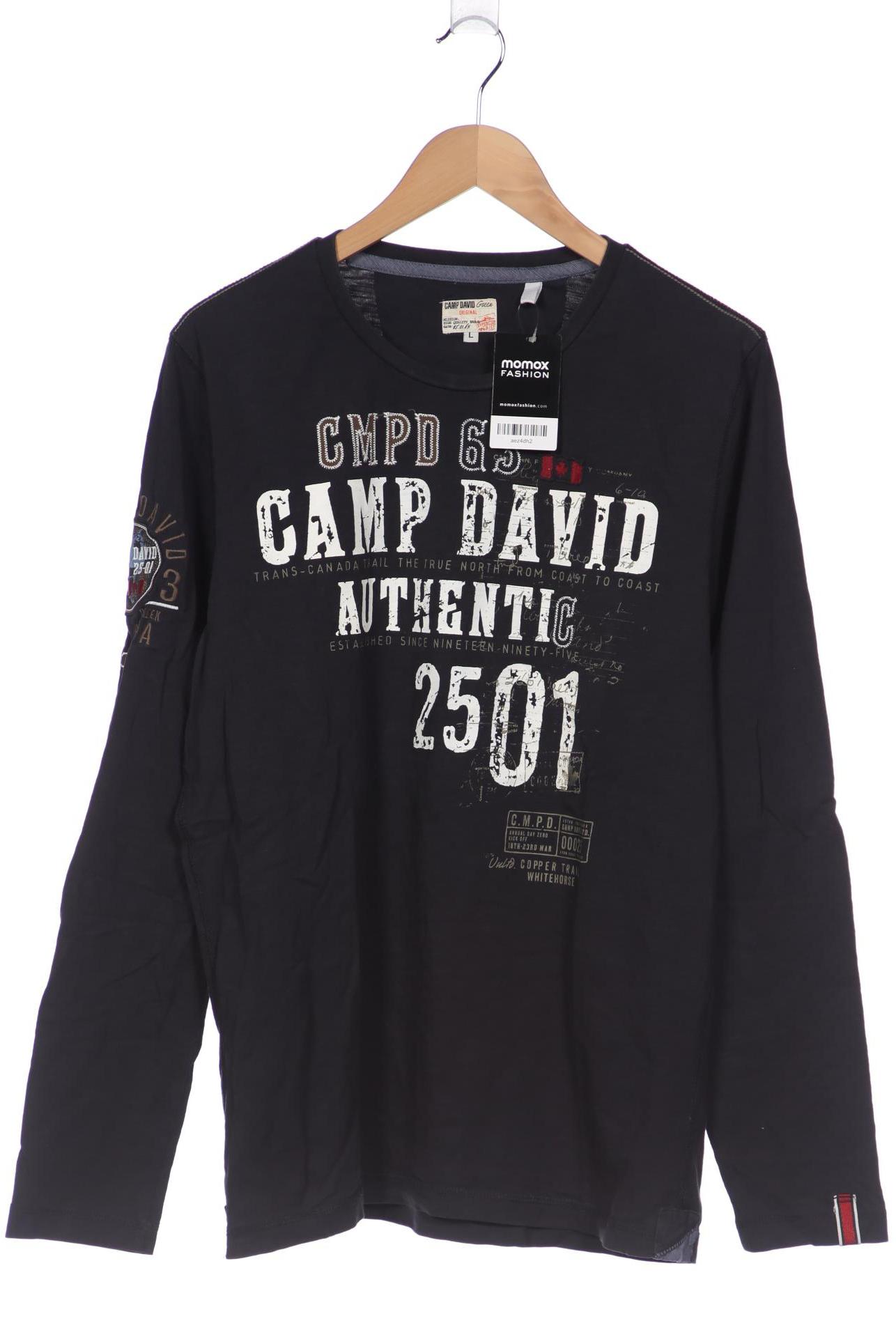 

Camp David Herren Langarmshirt, schwarz