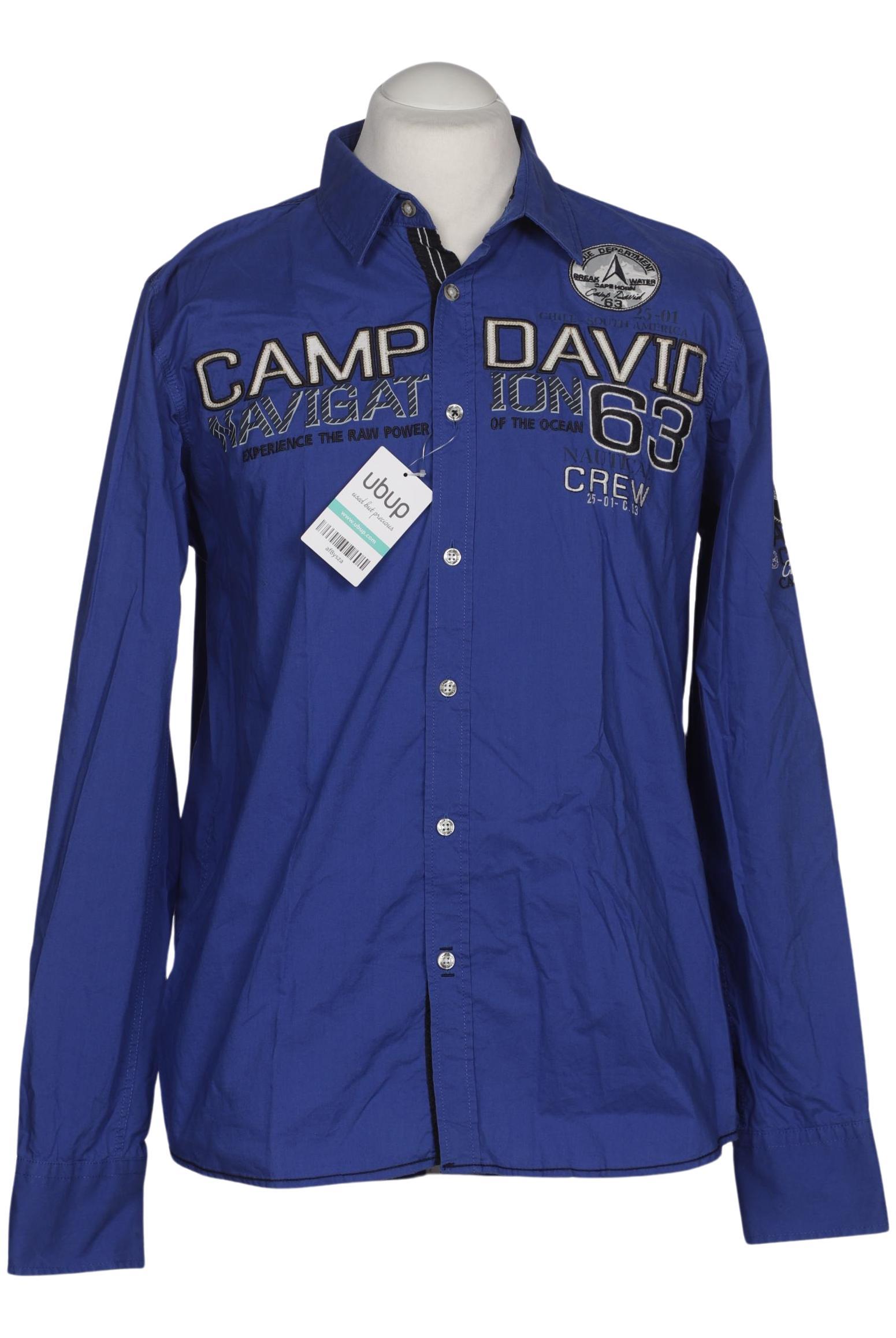 

Camp David Herren Hemd, marineblau, Gr. 52