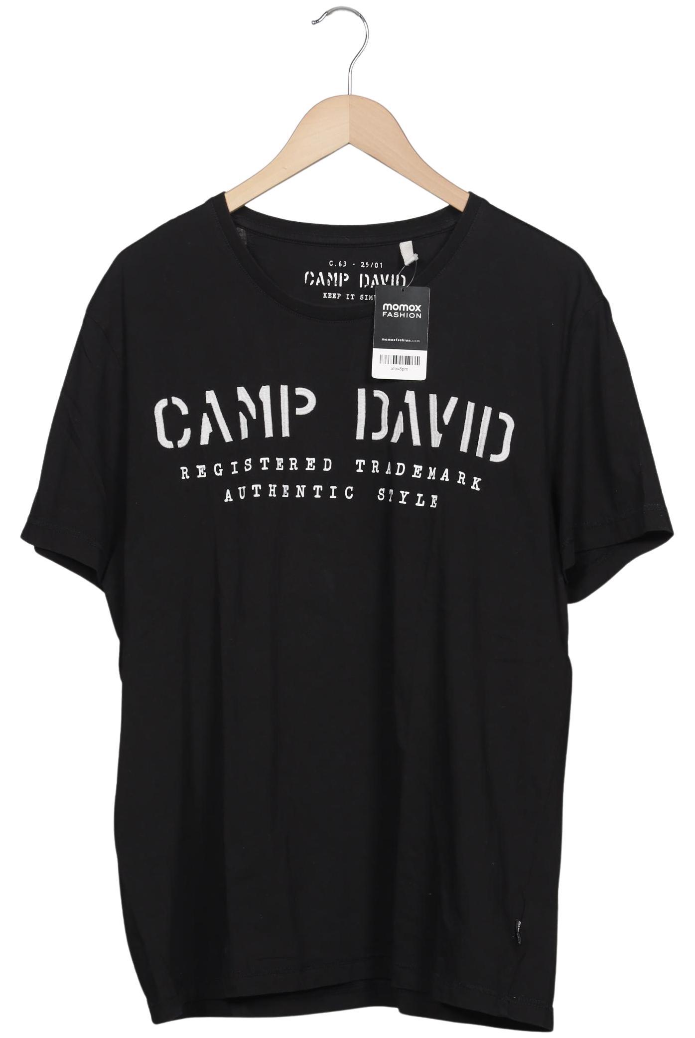 

Camp David Herren T-Shirt, schwarz, Gr. 56