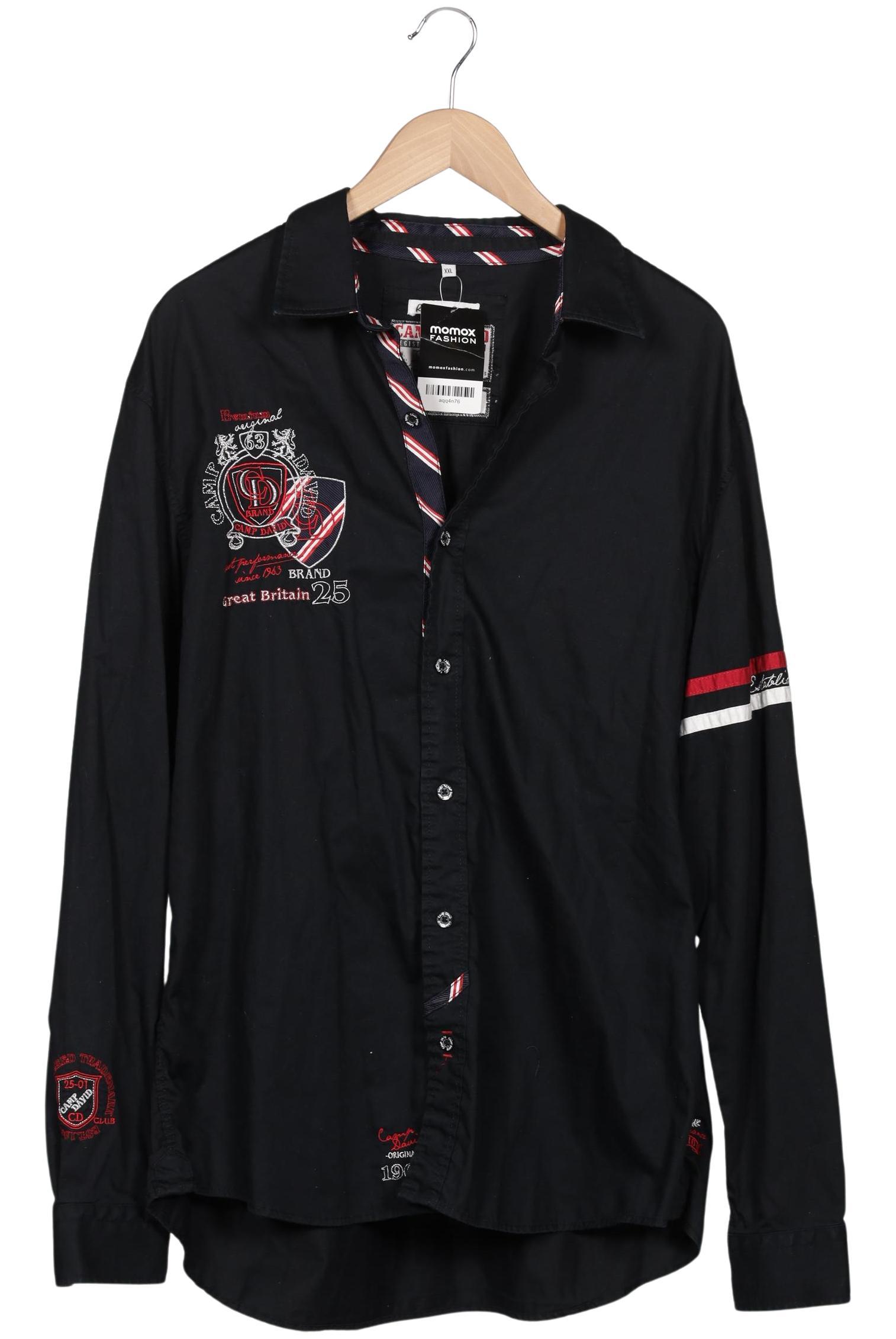 

Camp David Herren Hemd, schwarz, Gr. 56