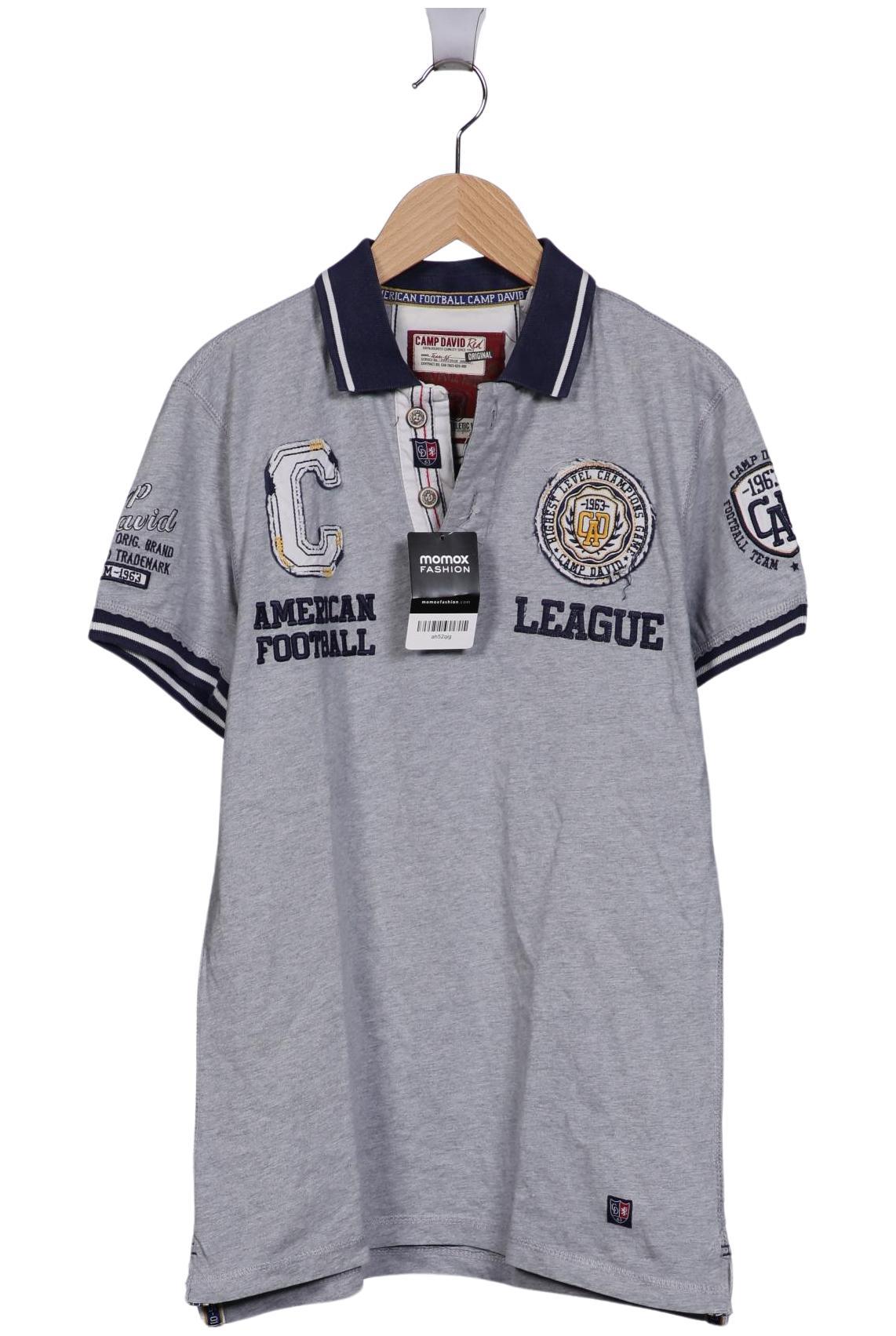

Camp David Herren Poloshirt, grau, Gr. 46