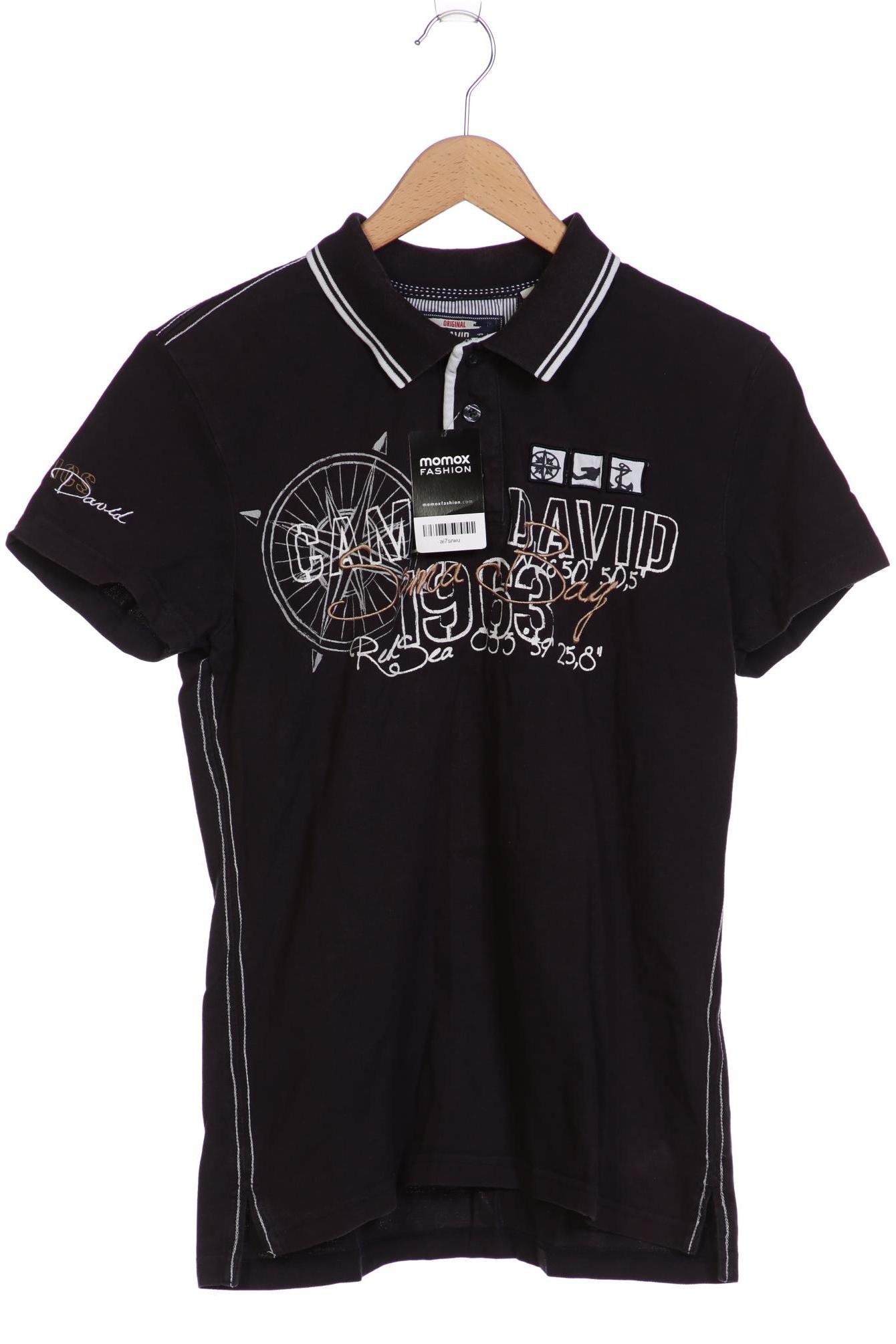 

Camp David Herren Poloshirt, schwarz