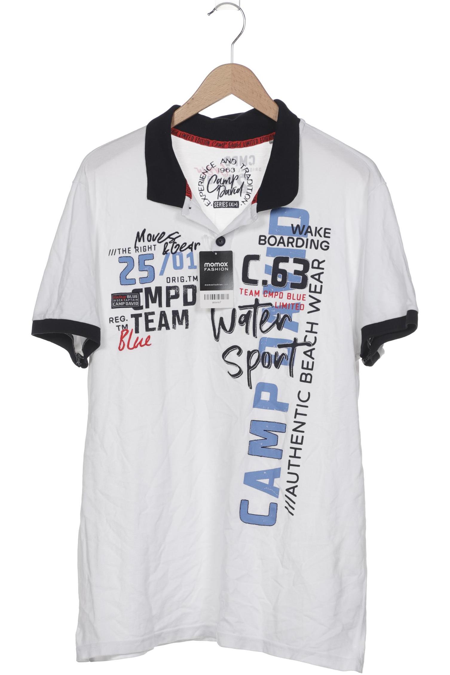 

Camp David Herren Poloshirt, weiß, Gr. 54