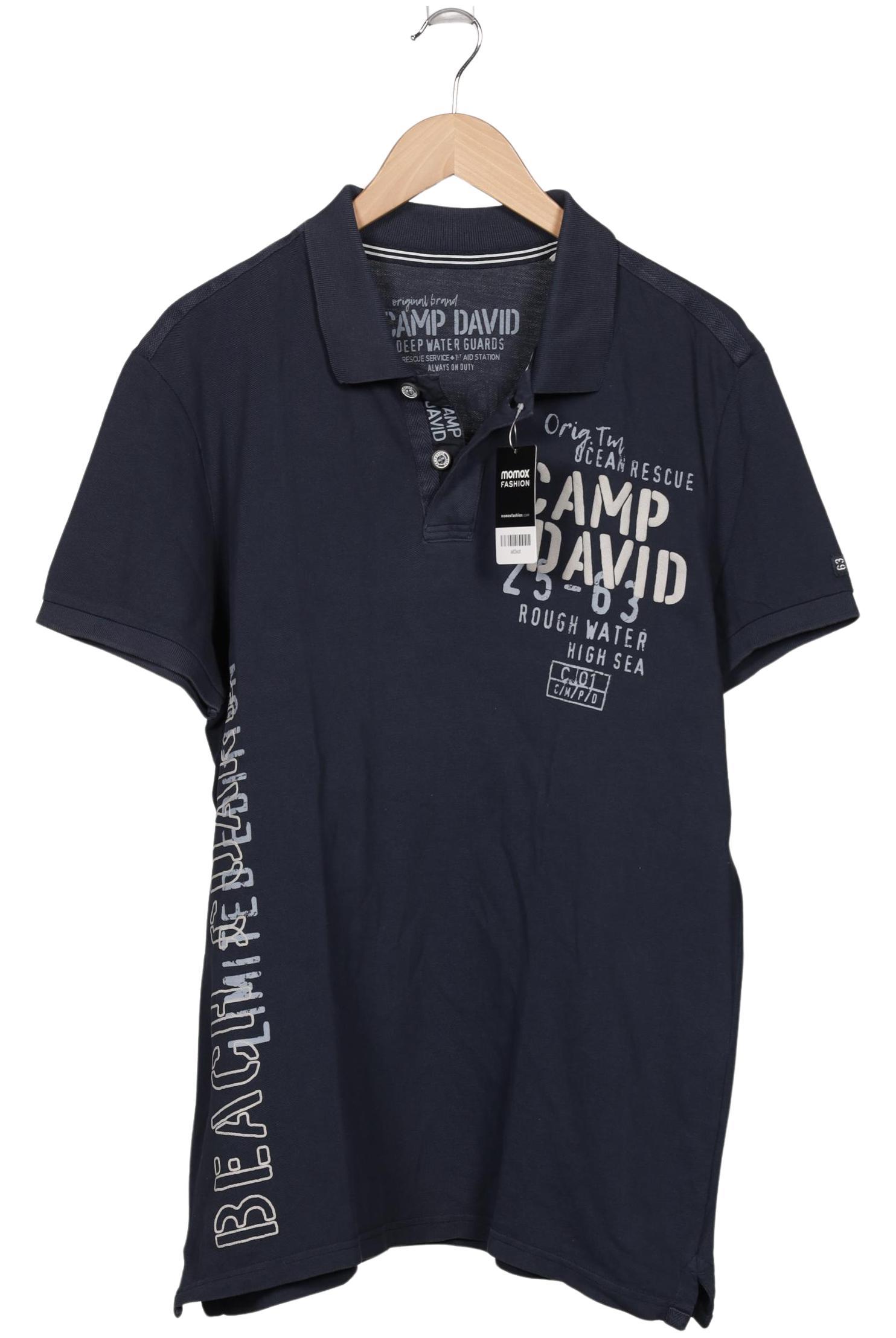 

Camp David Herren Poloshirt, marineblau, Gr. 52
