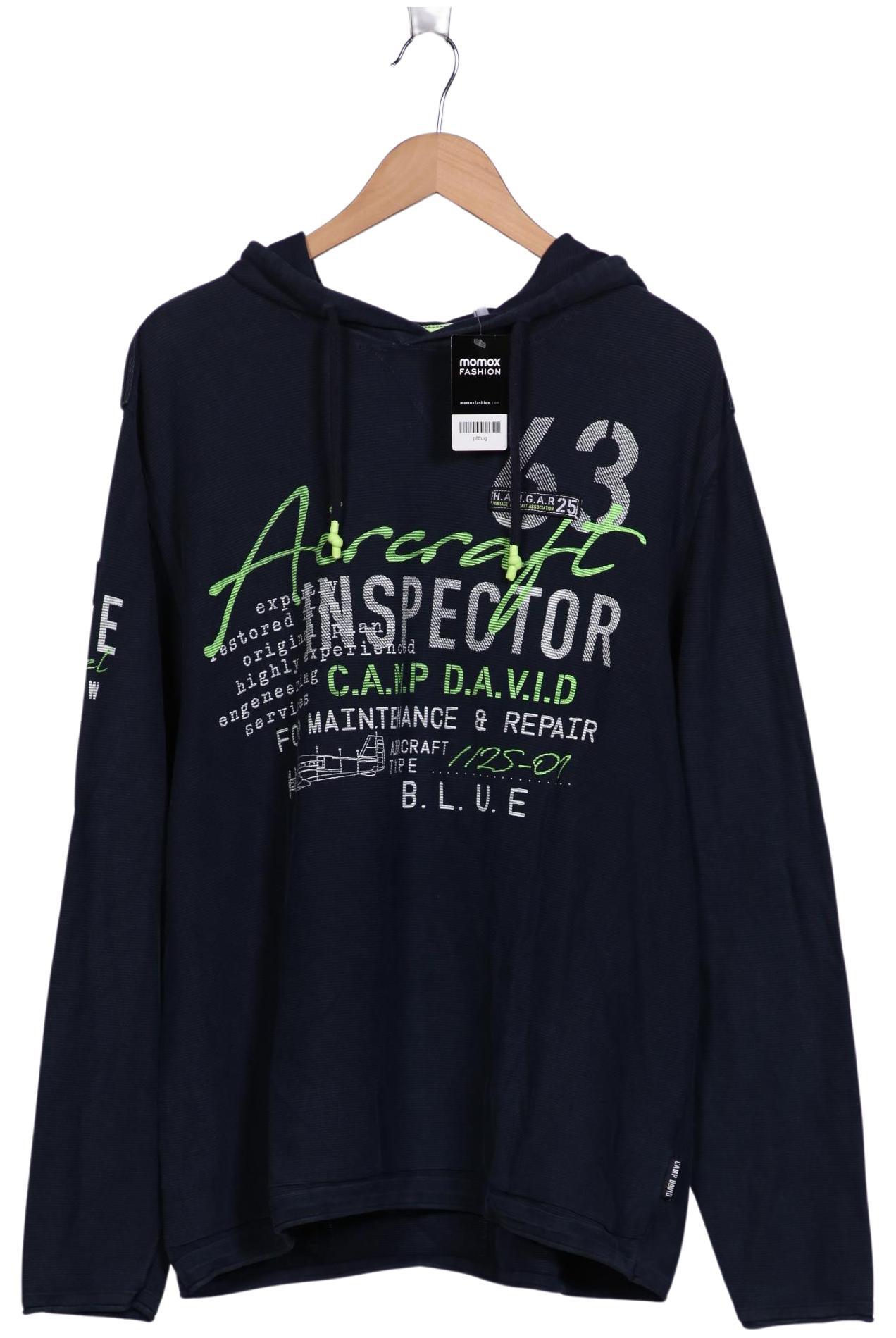 

Camp David Herren Kapuzenpullover, marineblau, Gr. 58